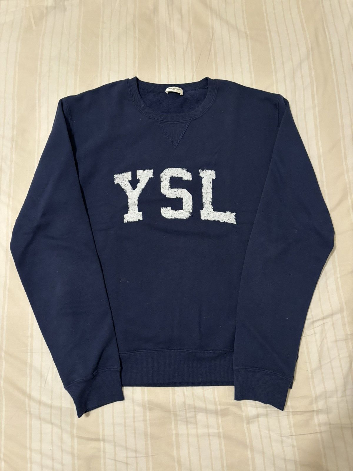 Saint Laurent Paris Saint Laurent YSL Crewneck Size US M / EU 48-50 / 2 - 2 Thumbnail