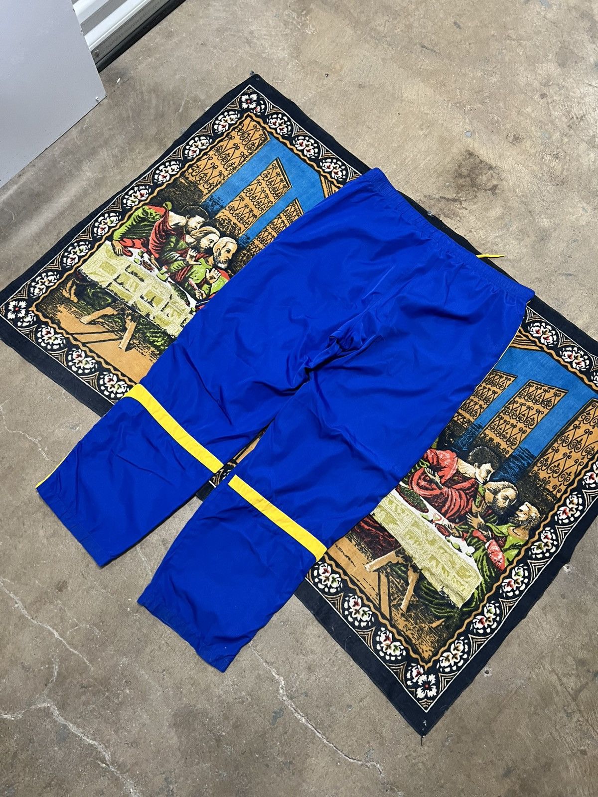 Nike Vintage Nike blue track pants size xl baggy wide leg y2k Size US 36 / EU 52 - 8 Thumbnail