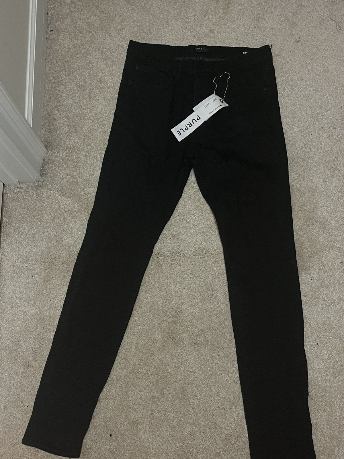 Purple Brand Black purple jeans Size US 33 - 1 Thumbnail