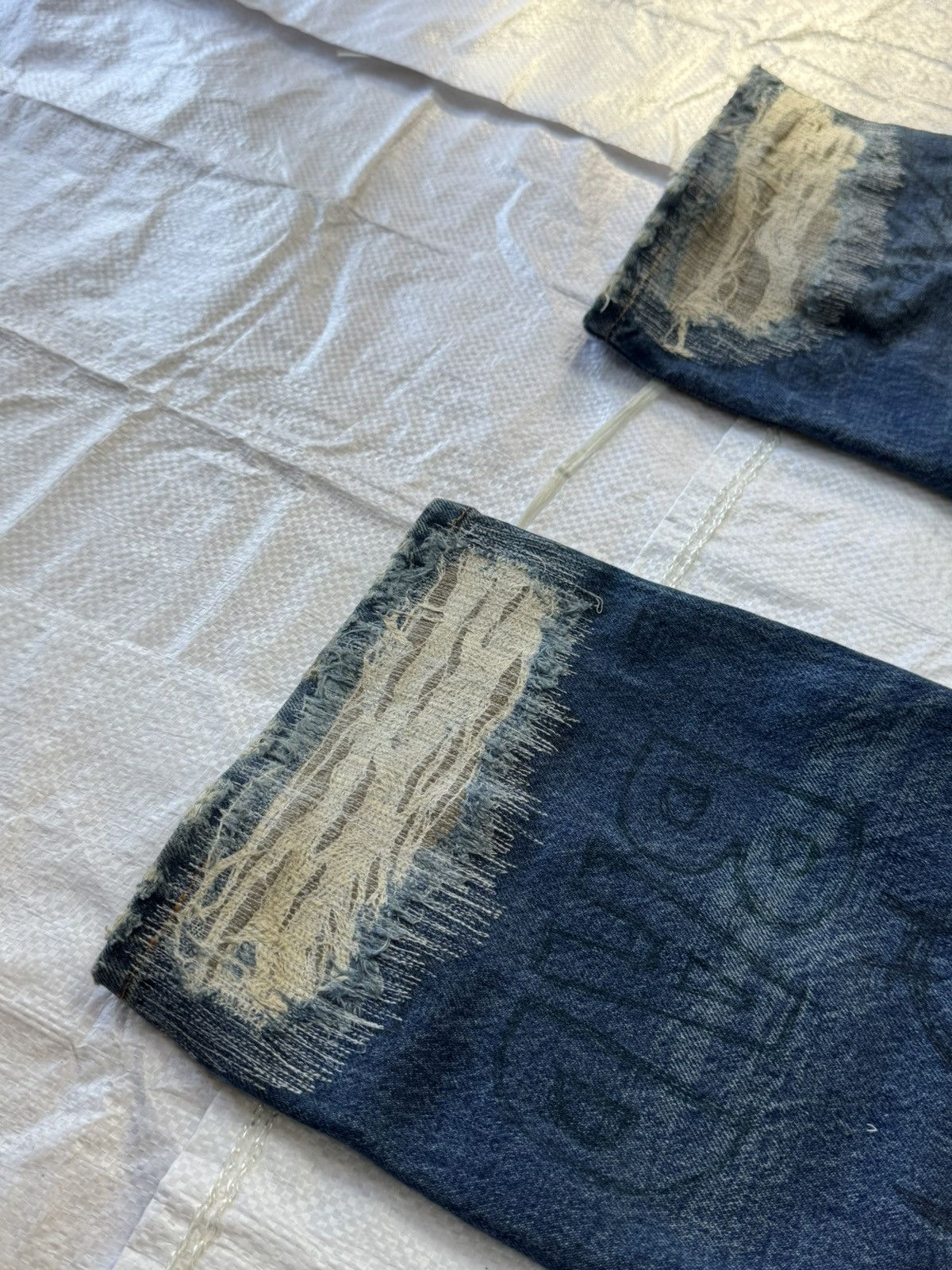Balenciaga Balenciaga Skribble Denim (Repaired Heel Bite) Size US 30 / EU 46 - 2 Thumbnail