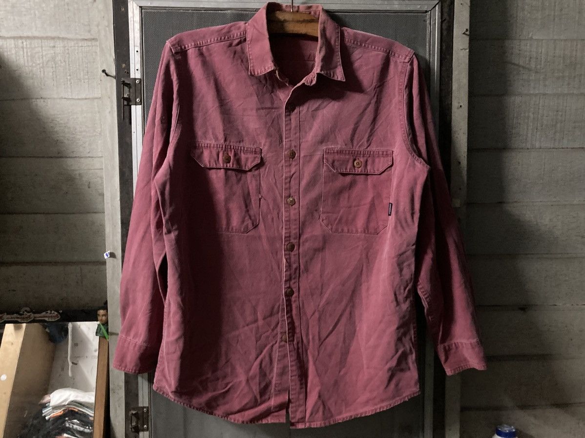 Patagonia Vintage Patagonia Bottom Shirt Long Sleeve Size US L / EU 52-54 / 3 - 1 Thumbnail
