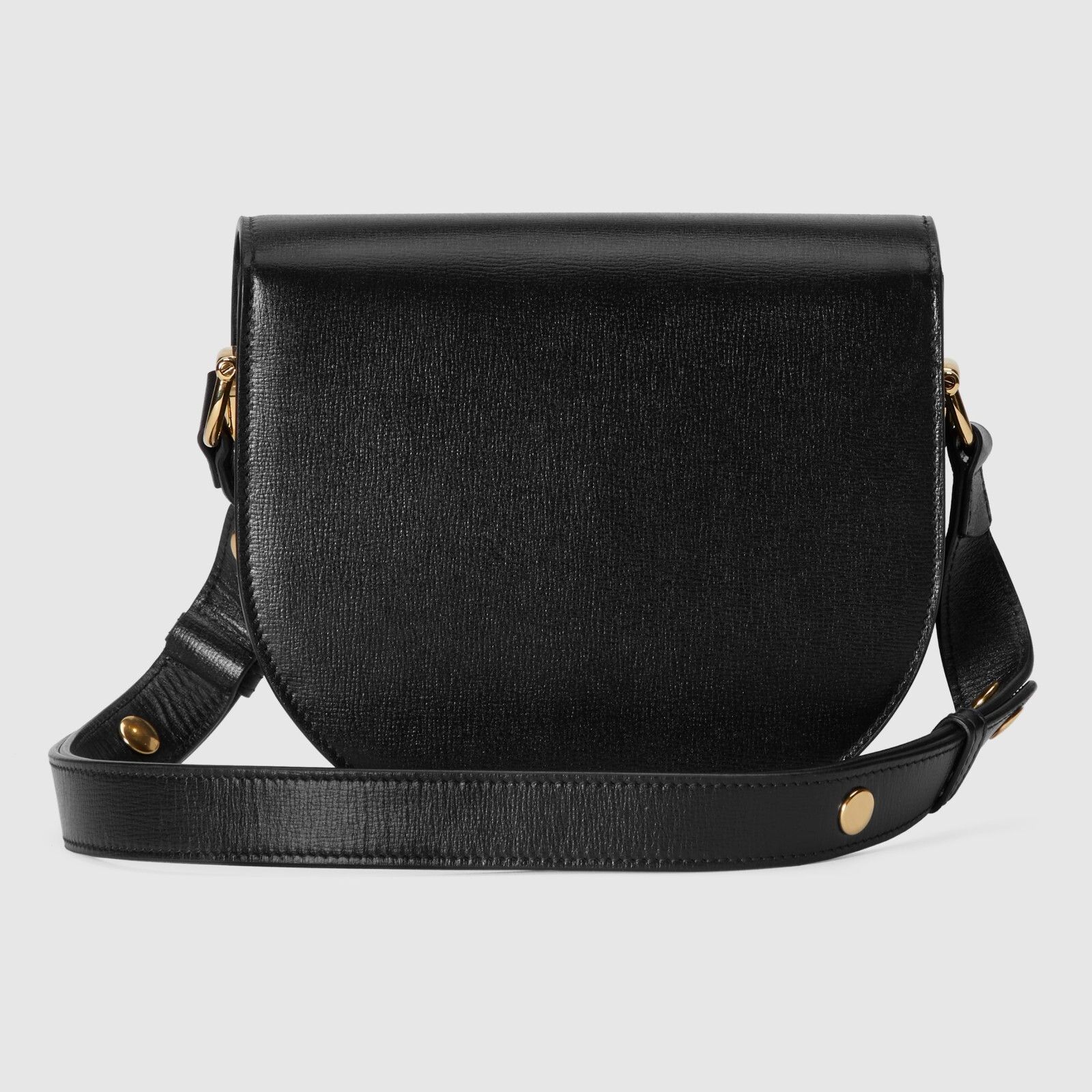 Gucci GUCCI Horsebit 1955 Mini $3190 Black Leather Rounded Shoulde Size ONE SIZE - 3 Thumbnail