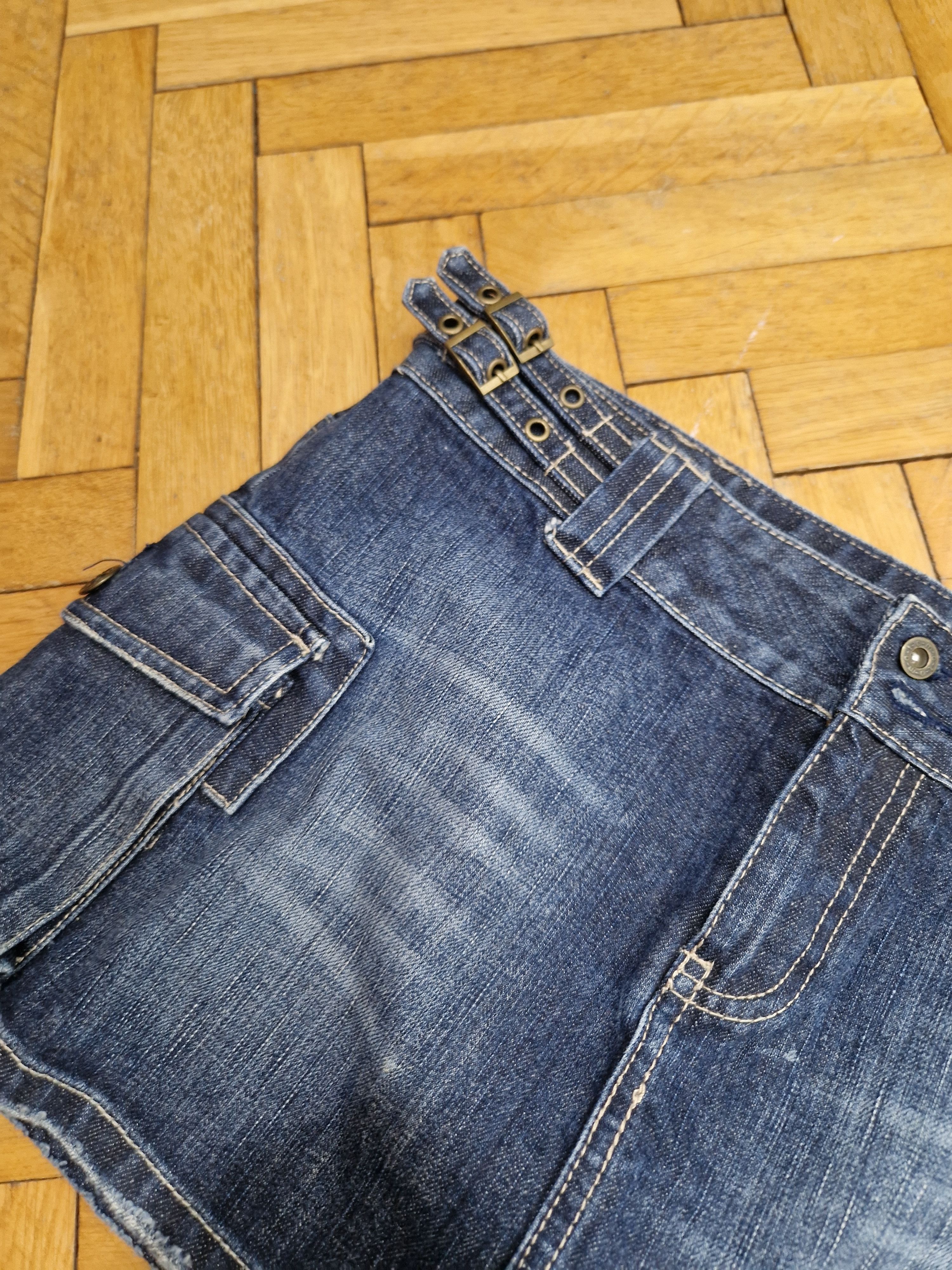 Japanese Brand × Vintage vintage y2k denim mini skirt japanese style grunge emo Size 30" / US 8 / IT 44 - 5 Thumbnail