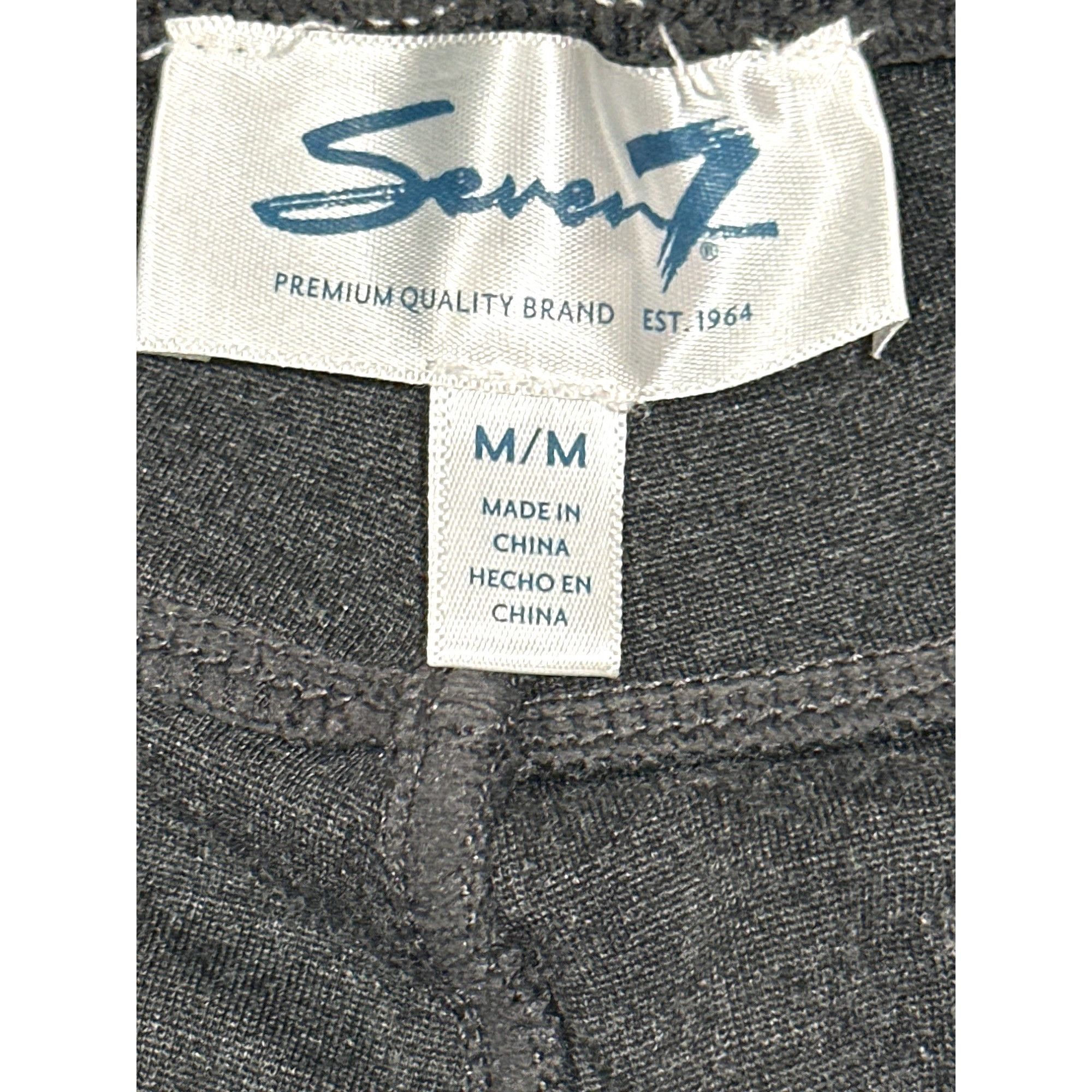 Seven 7 Seven7 Super Comfy Versatile Charcoal Pull On Leggings Soft Size 29" - 3 Thumbnail