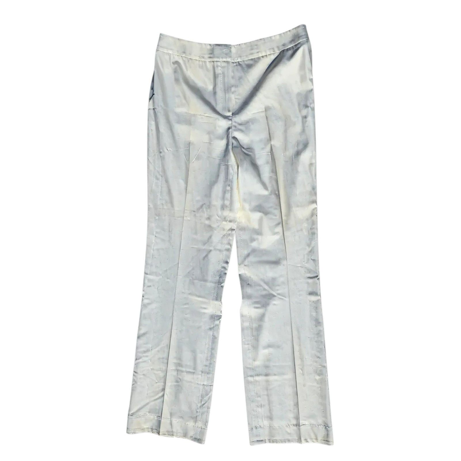 Lafayette 148 Lafayette 148 Pants 8 | White Wide Leg | 34" Inseam | Tailo Size 30" / US 8 / IT 44 - 1 Thumbnail