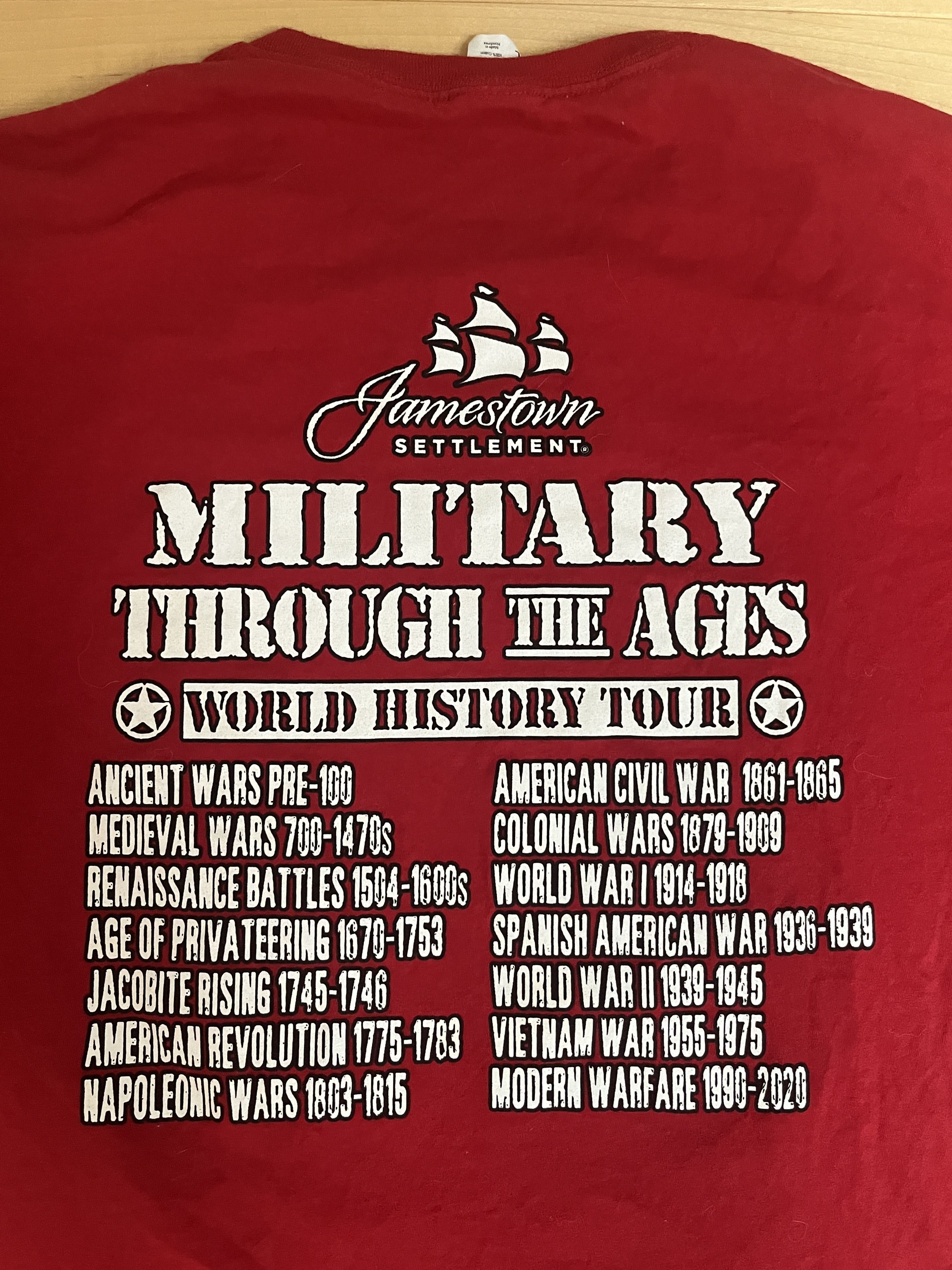 Vintage Vintage Military History Shirt Size US XL / EU 56 / 4 - 3 Thumbnail