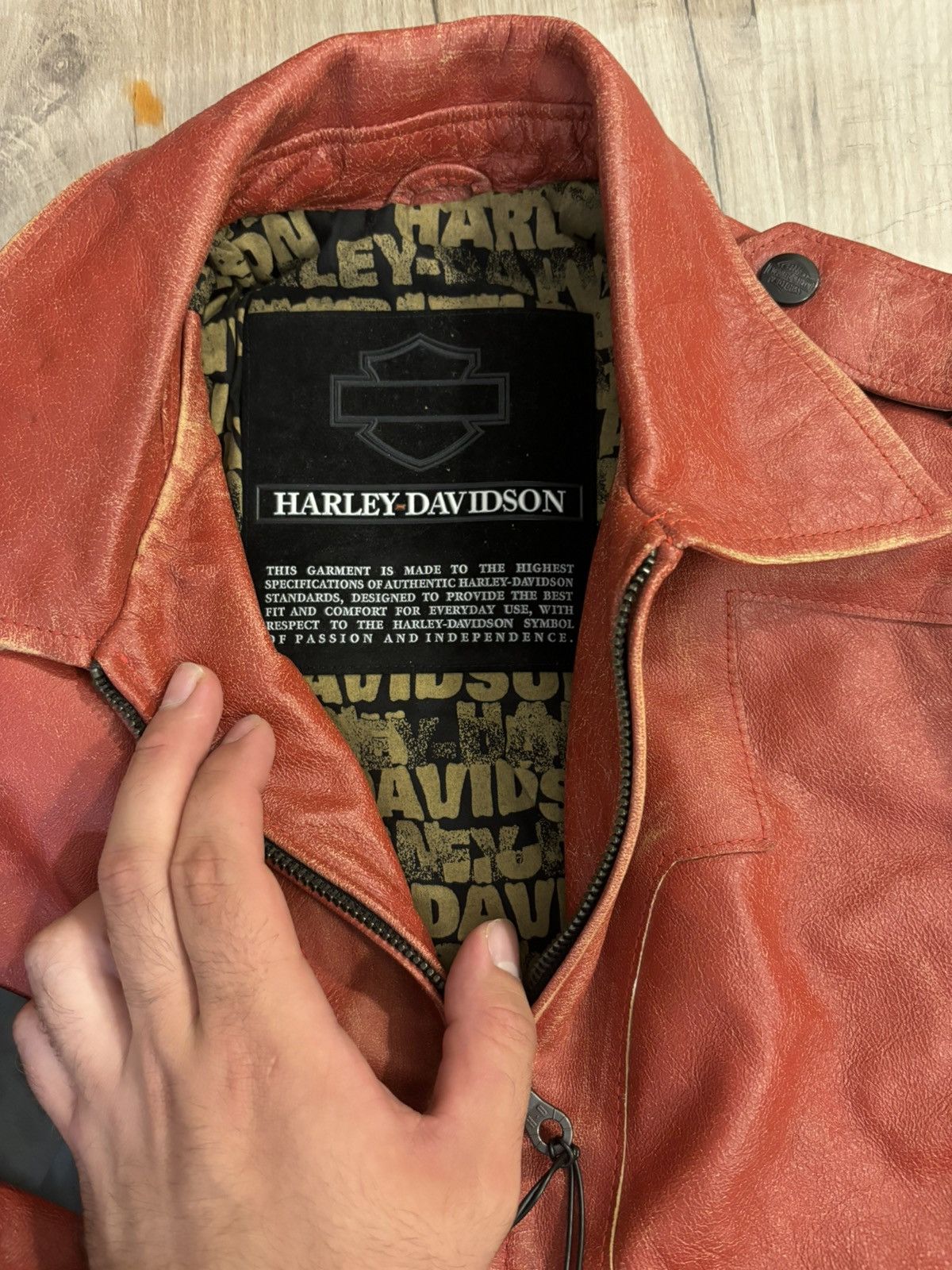 Harley Davidson Harley Davidson Leather Jacket Size US S / EU 44-46 / 1 - 2 Thumbnail