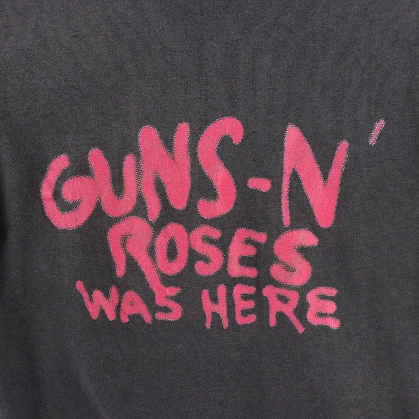 Vintage VINTAGE Guns N Roses Tshirt 1987 Shirt Men M Black 90s Single Stitch VTG Mens Size US M / EU 48-50 / 2 - 3 Thumbnail