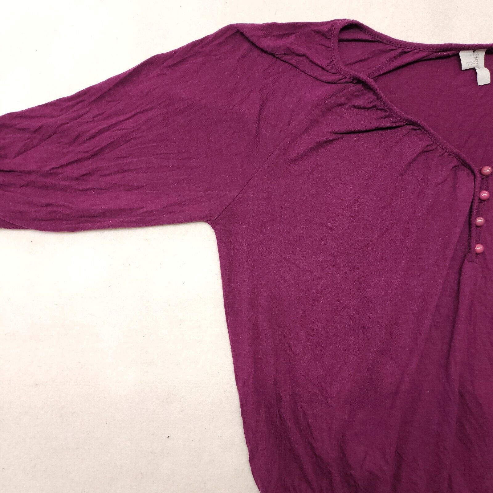 Old Navy Old Navy Casual Pullover Blouse Womens Size Large L Purple Size L / US 10 / IT 46 - 4 Thumbnail