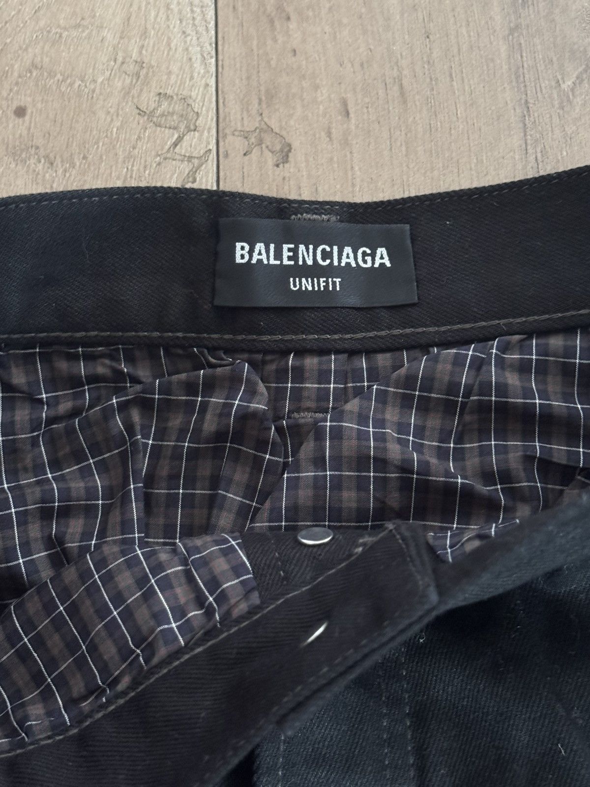Balenciaga Balenciaga Boxer Baggy Black Runway Rare Destroyed Denim Size US 33 - 4 Thumbnail