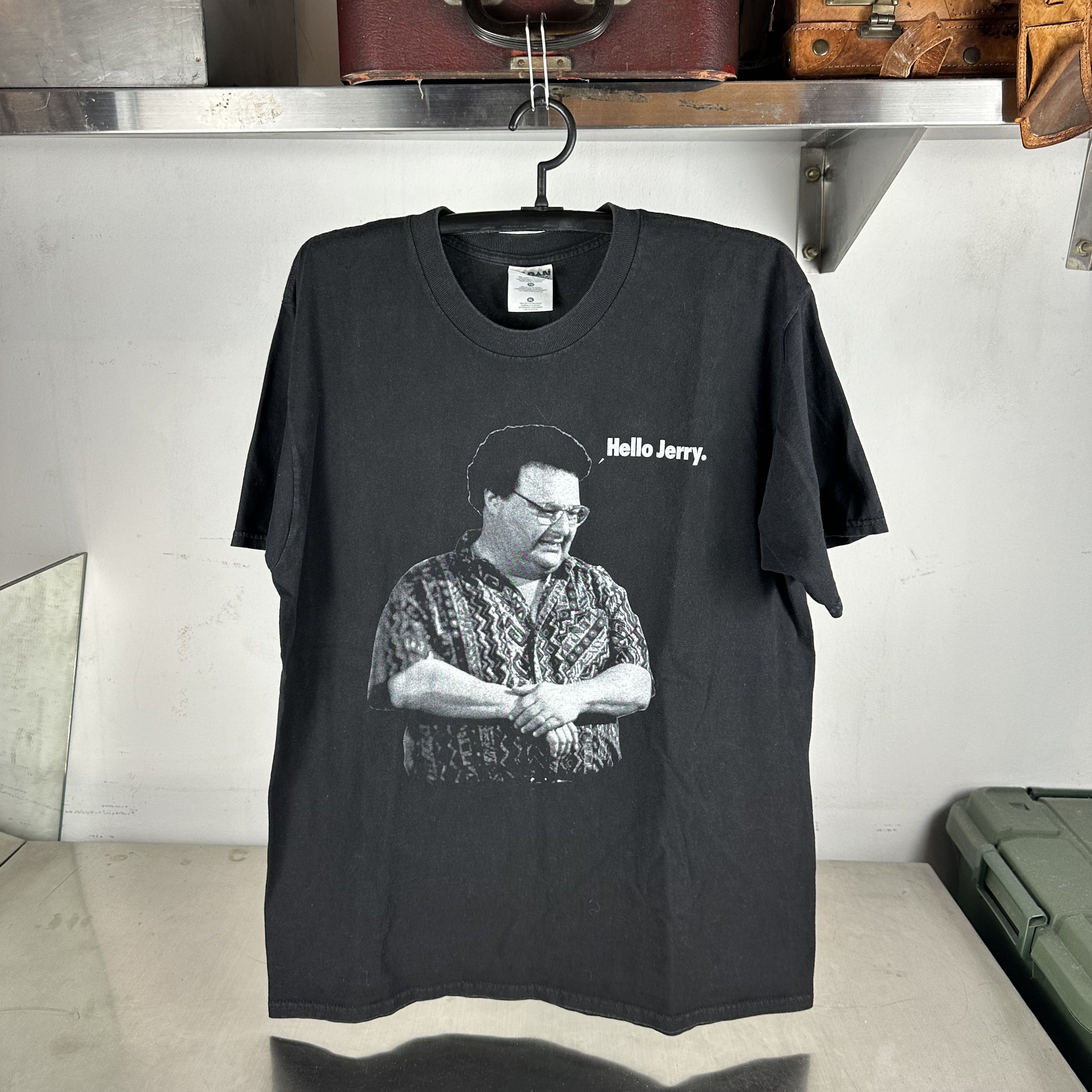Vintage 1996 Seinfeld Hello Jerry Hello Newman TV Show Promo T-Shirt Size US L / EU 52-54 / 3 - 1 Thumbnail