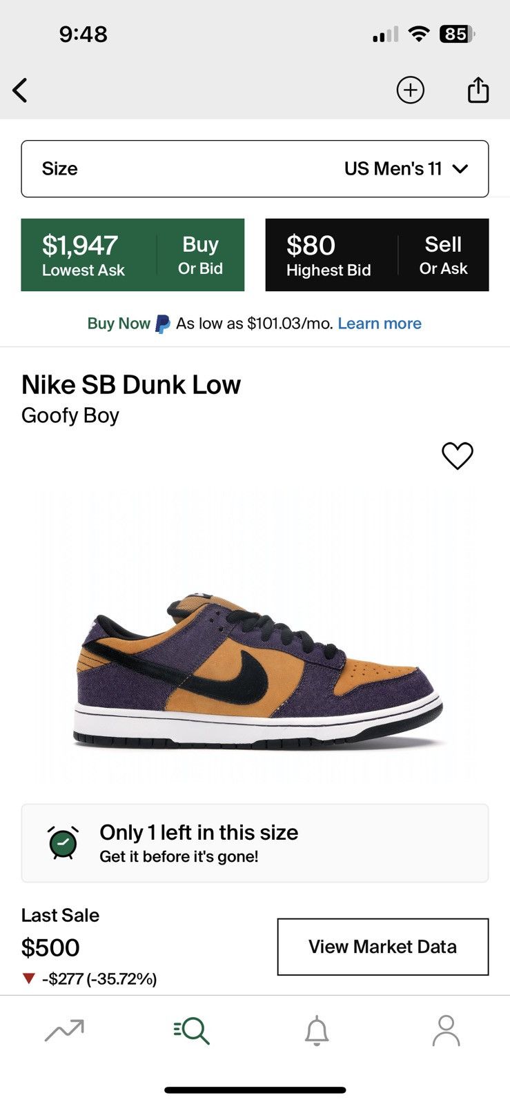 Dunk Low SB Goofy Boy
