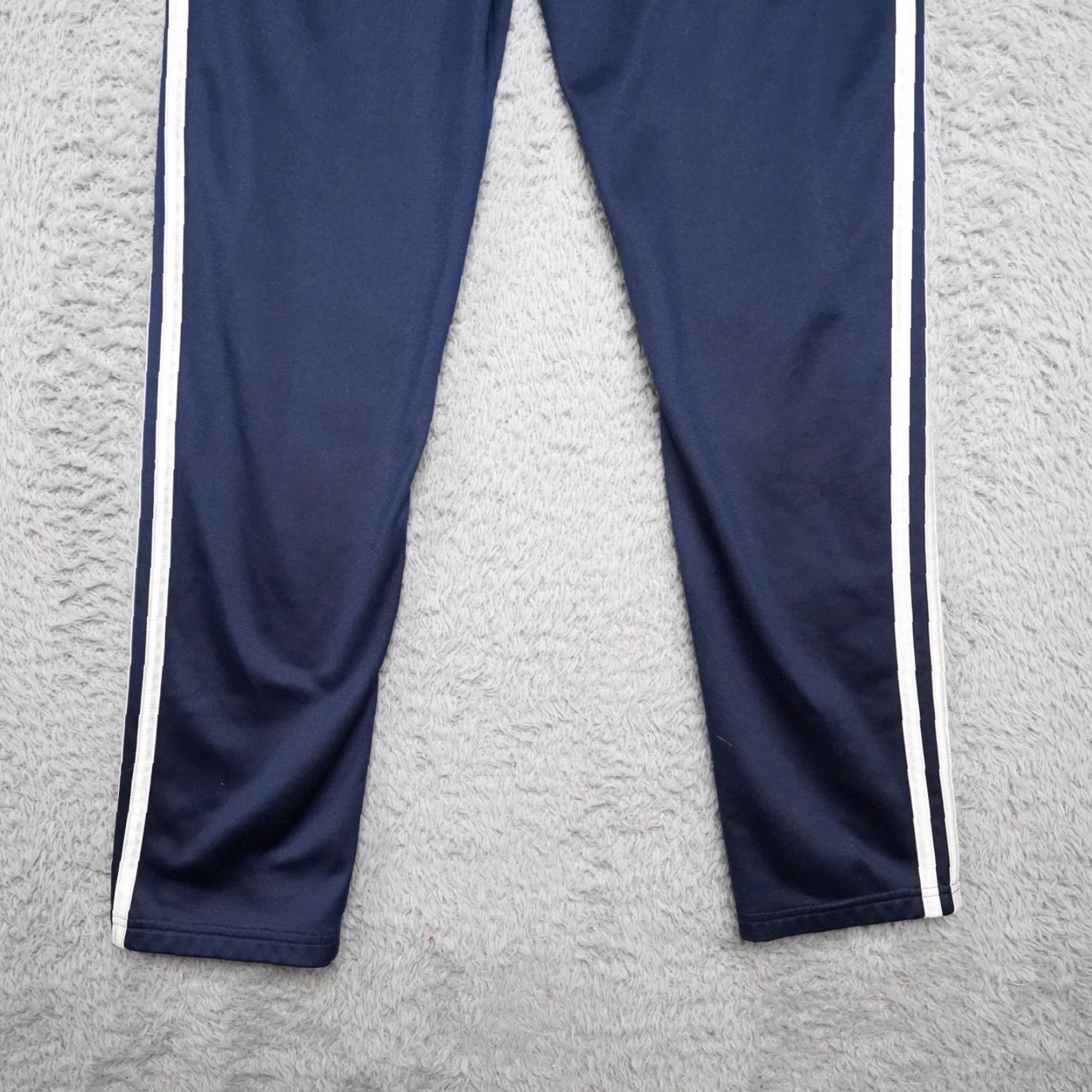 Adidas Adidas Track Pants Womens XL 18/20 Blue White Drawstring Pockets Regular Pants Size 40" / US 18 - 7 Thumbnail
