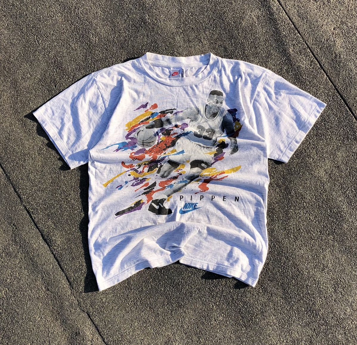 NBA Nike Vintage Scottie Pippen Basketball Tee Size US M / EU 48-50 / 2 - 1 Thumbnail