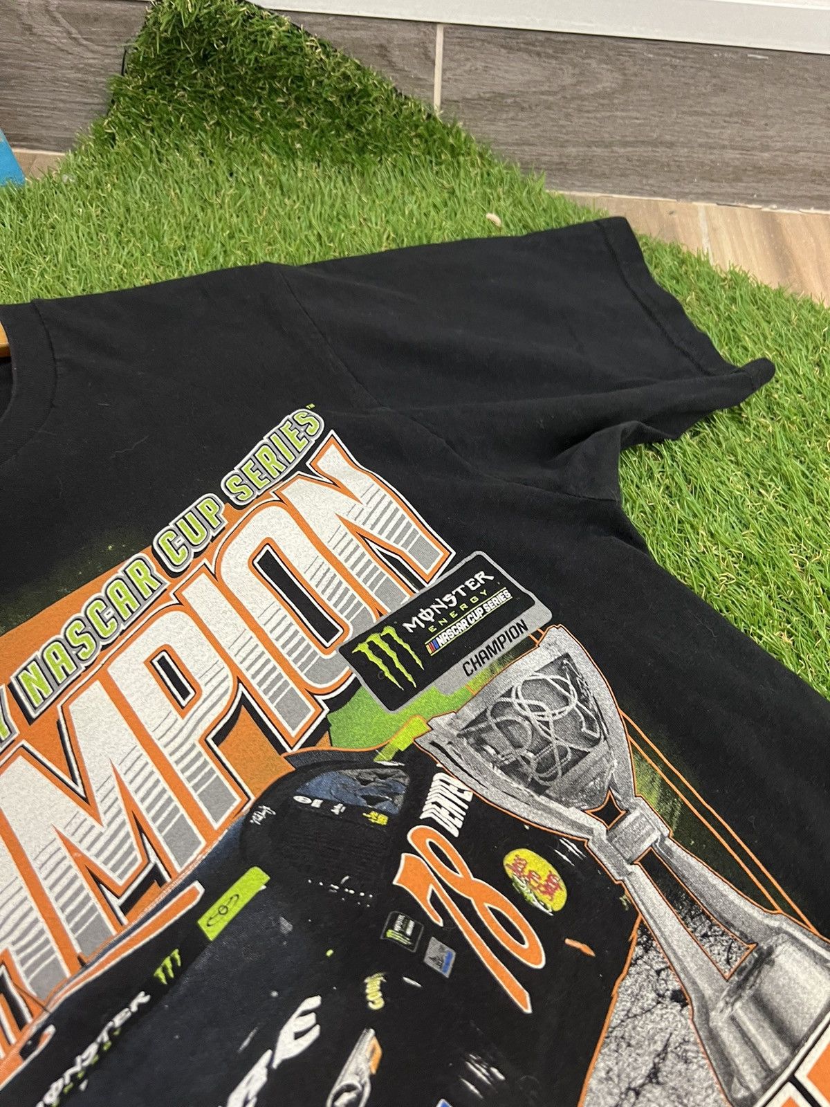 NASCAR Vintage NASCAR Monster Energy Racing T Shirt XL Y2K Stussy Size US S / EU 44-46 / 1 - 7 Thumbnail