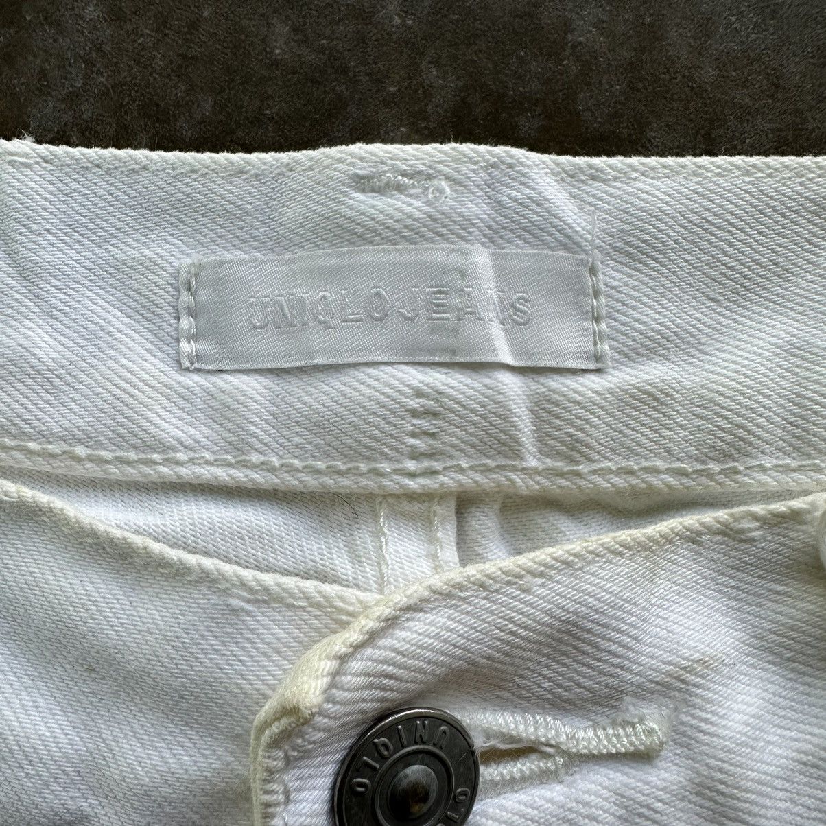Japanese Brand × Vintage Vintage Uniqlo White Yellowish Casual Trousers Pant Size US 32 / EU 48 - 8 Thumbnail