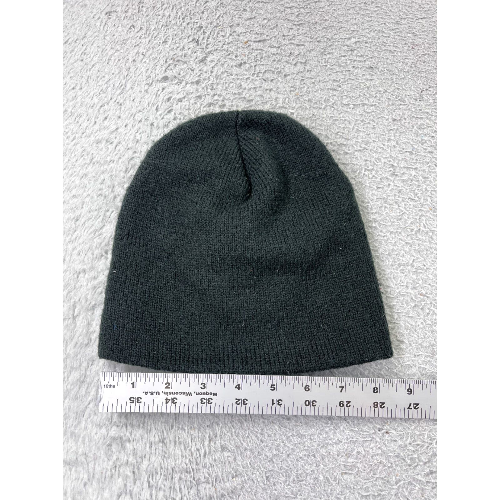 Vintage Star Of India Beanie Hat Adult One Size Black Knit Acrylic Sailing Theme Unisex Size ONE SIZE - 3 Thumbnail