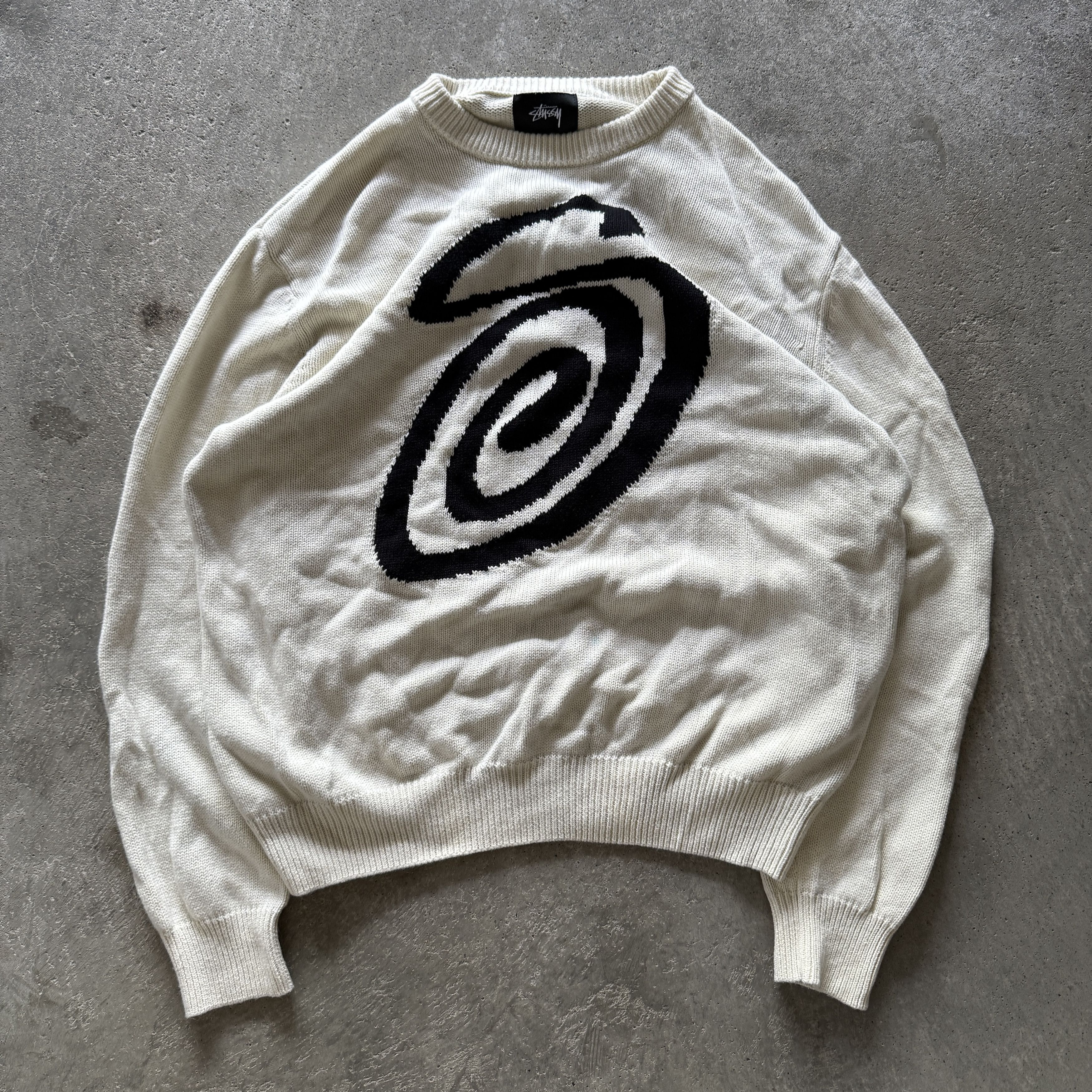 Stussy Swirl Knit | Grailed