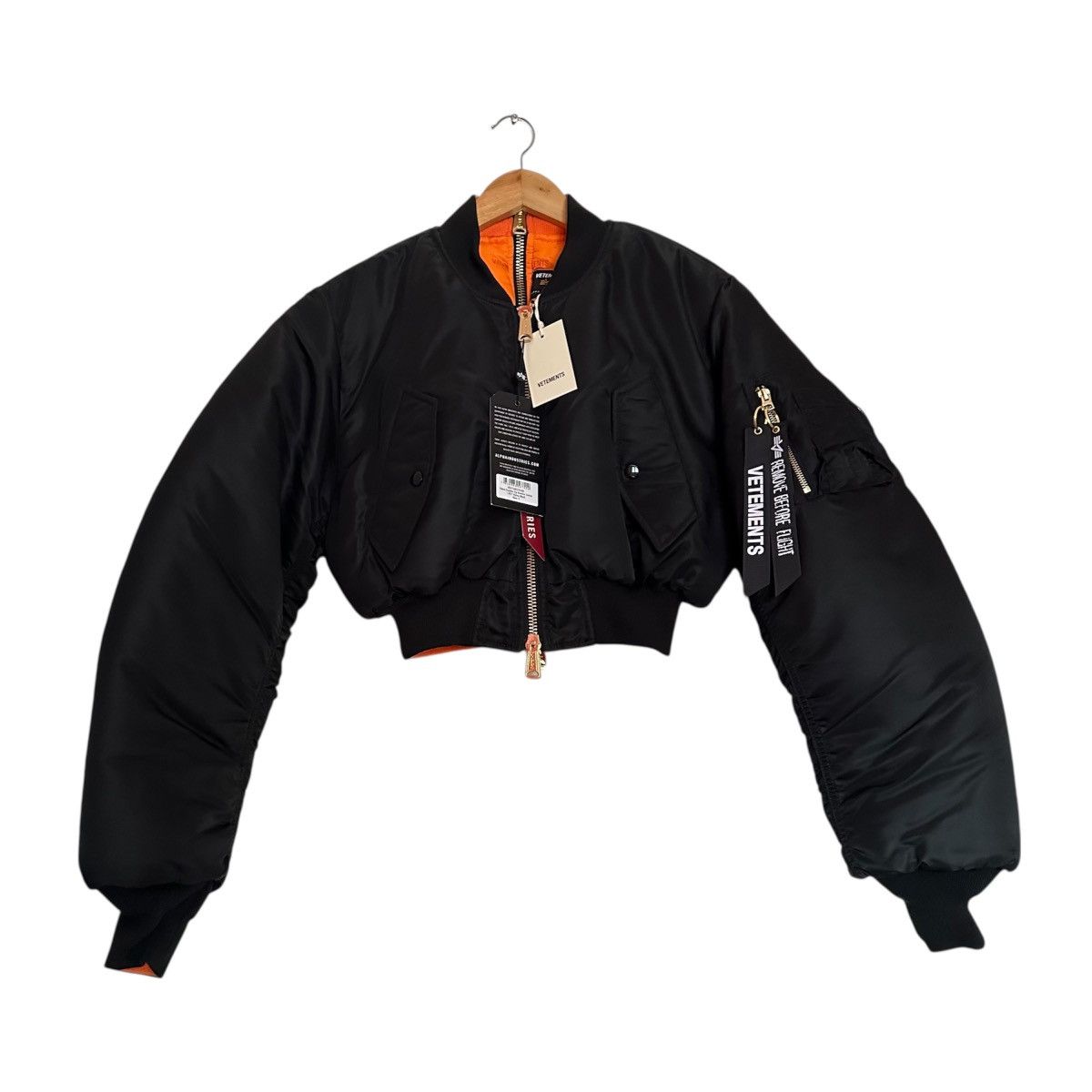 VETEMENTS TFD REVERSIBLE BOMBER JACKET 【公式通販】