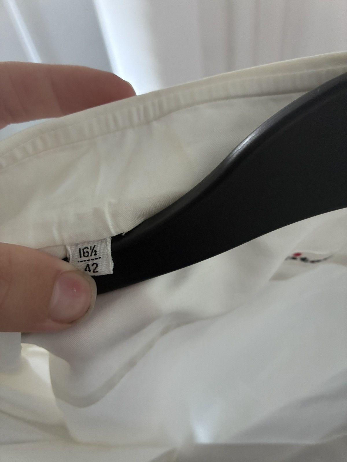 Kiton Kiton white cotton shirt size 42 16.5 Size US L / EU 52-54 / 3 - 7 Thumbnail