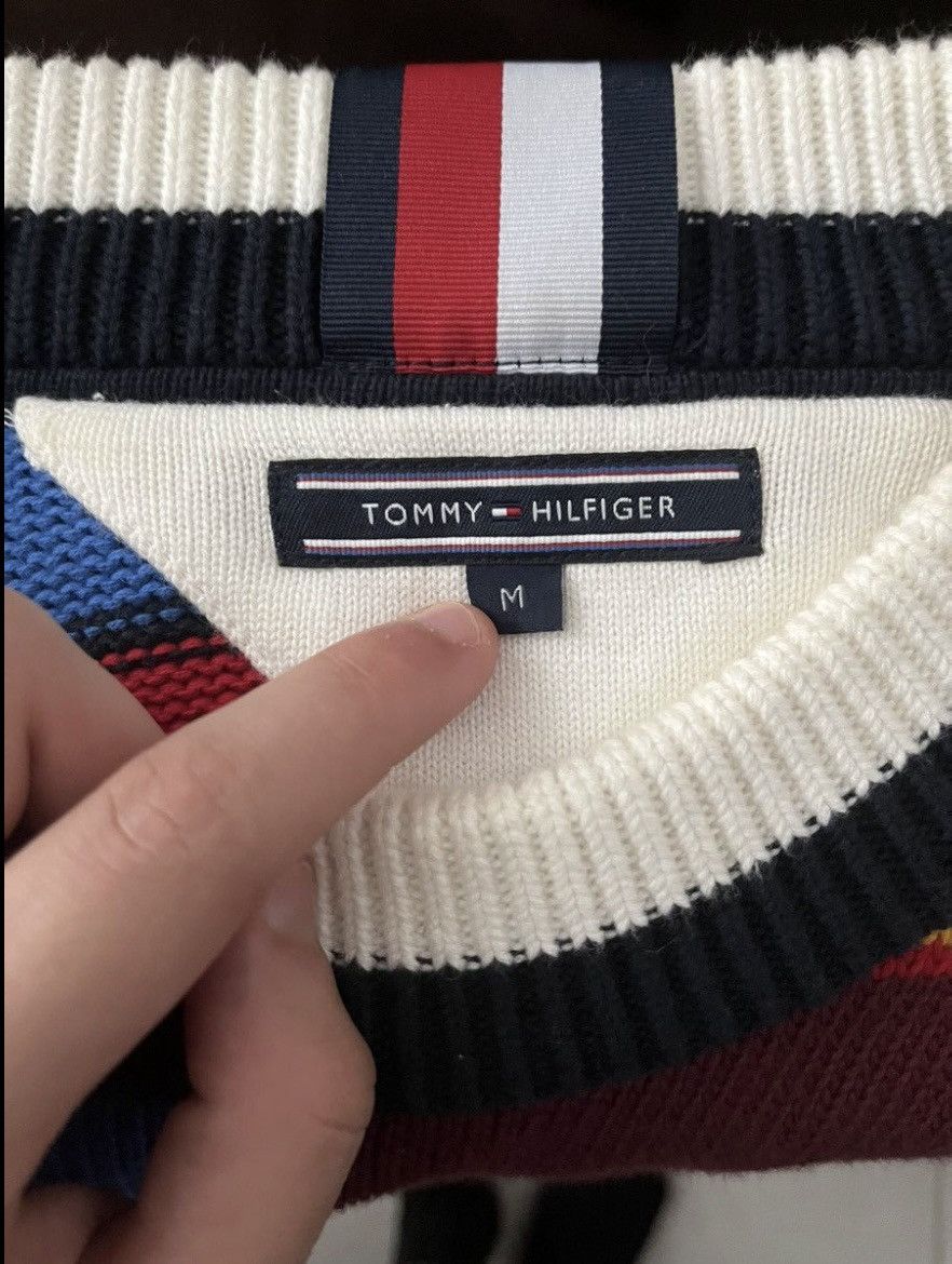 Tommy Hilfiger × Vintage Vintage Tommy Hilfiger ‘Cable Knitted Sweater’ Size US M / EU 48-50 / 2 - 3 Thumbnail