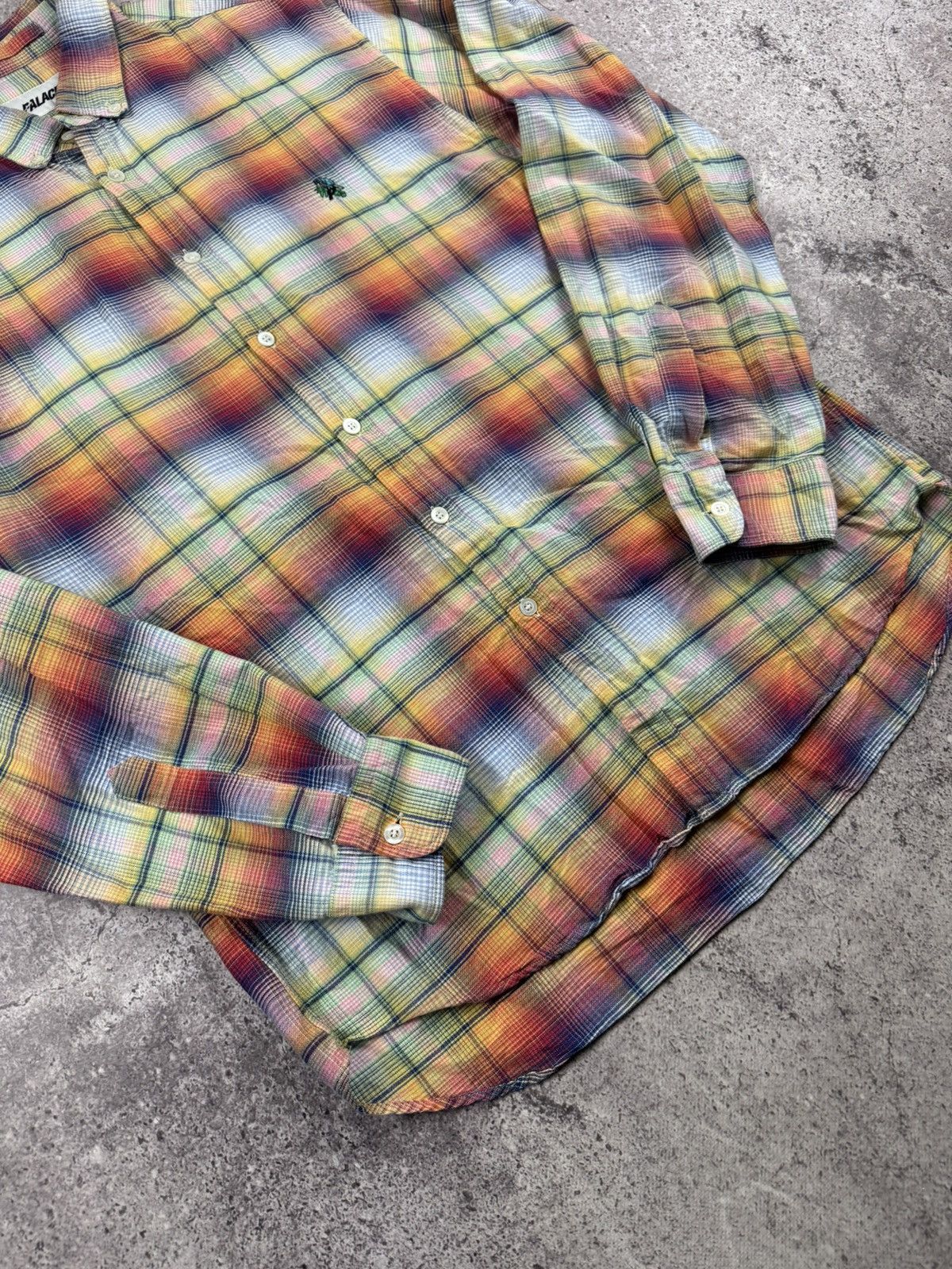 Palace Palace Parrot Rainbow Plaid Button Shirt Size US M / EU 48-50 / 2 - 3 Thumbnail