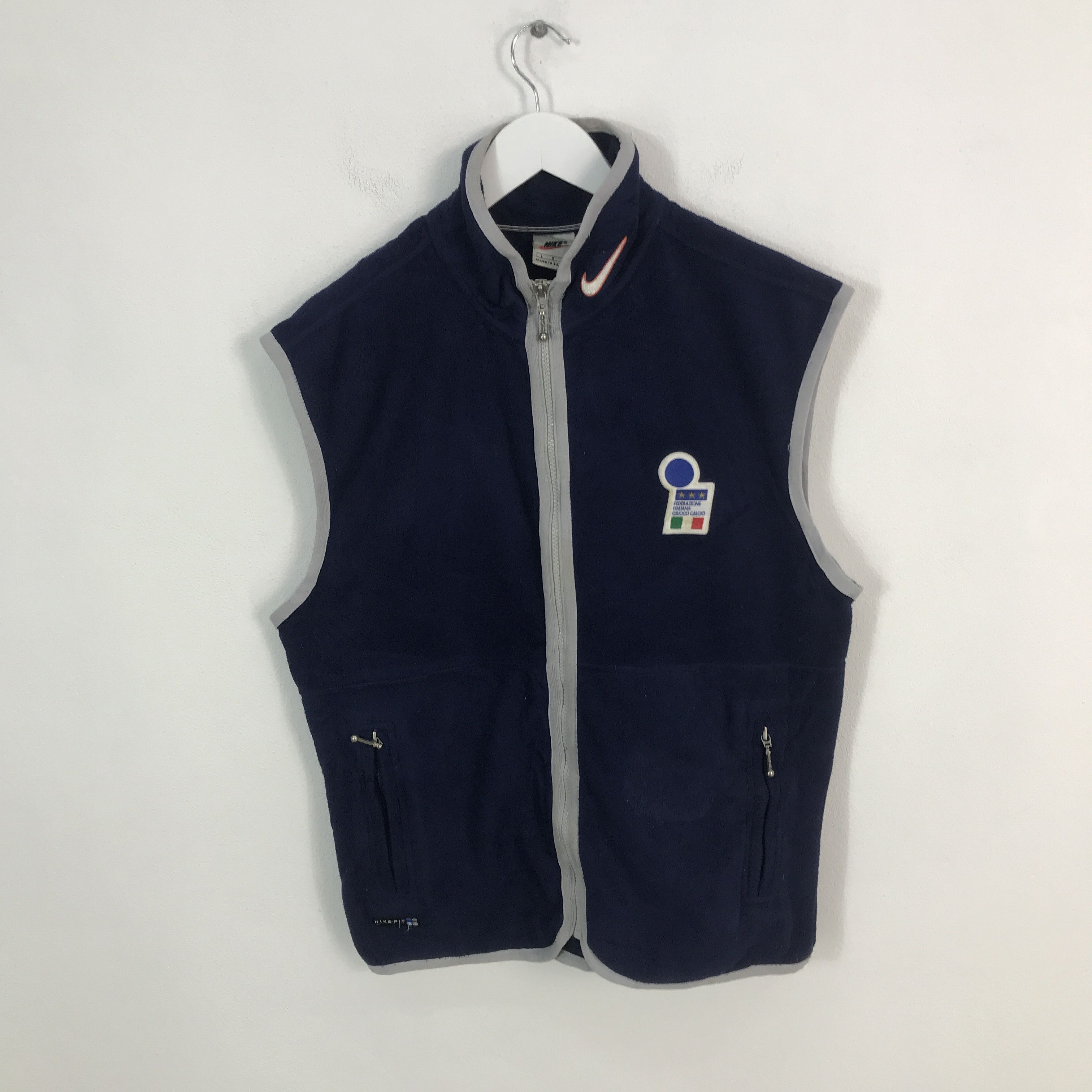Nike Rare Nike Vest Jacket Size US L / EU 52-54 / 3 - 1 Thumbnail