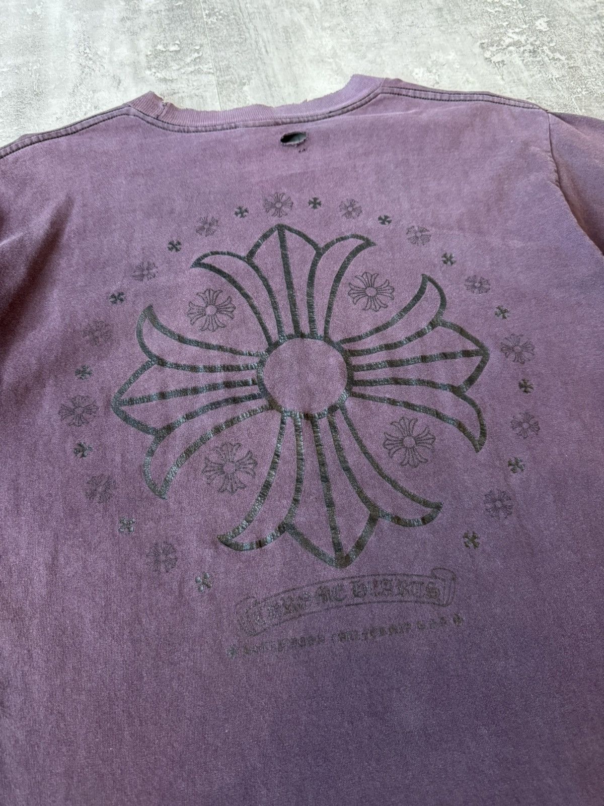 Chrome Hearts Vintage Faded Chrome Hearts Plus Tee Size US M / EU 48-50 / 2 - 1 Thumbnail
