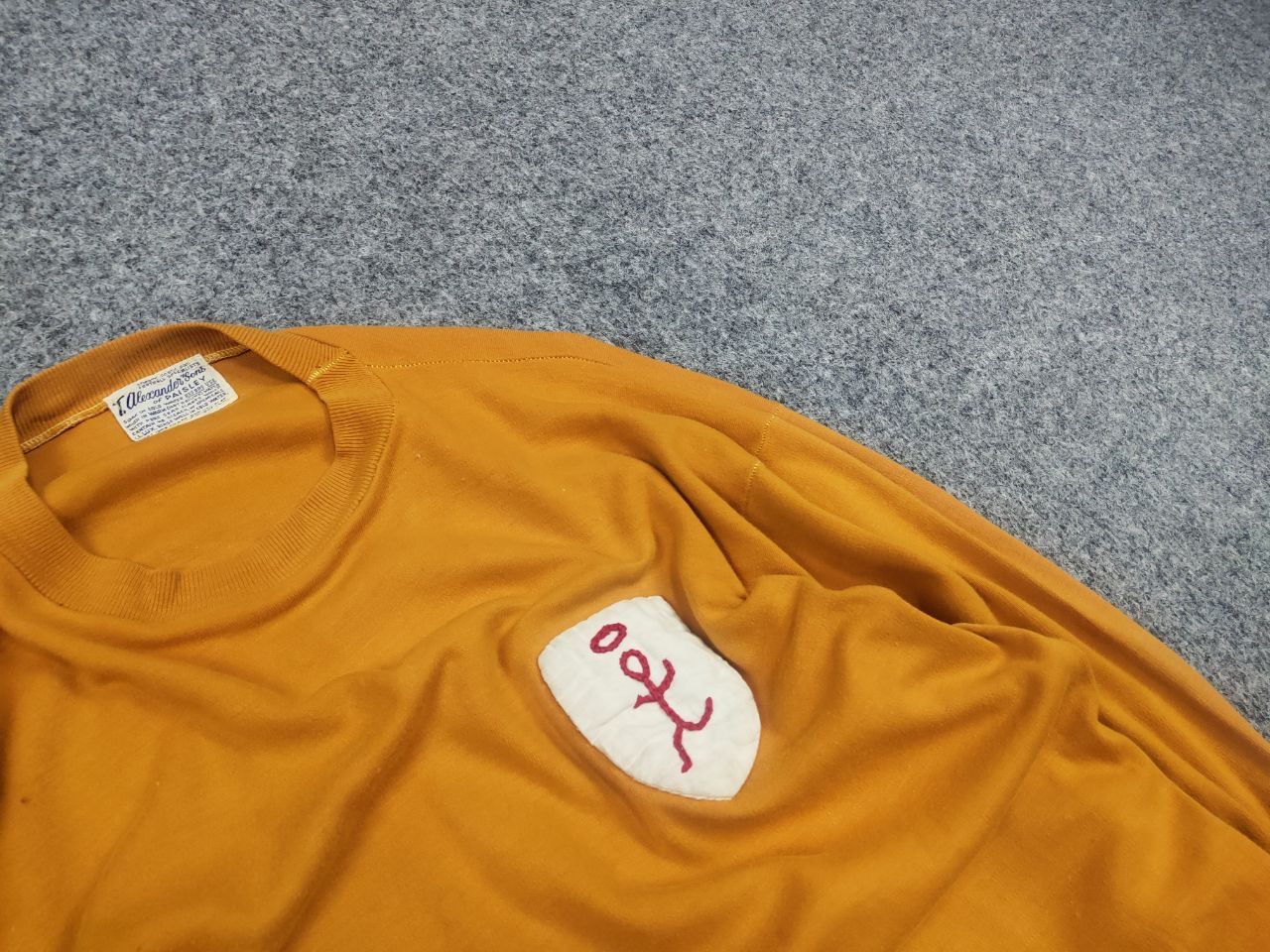 Vintage Vintage 50~60's T. Alexander Sons Scotland football jersey Size US M / EU 48-50 / 2 - 8 Thumbnail