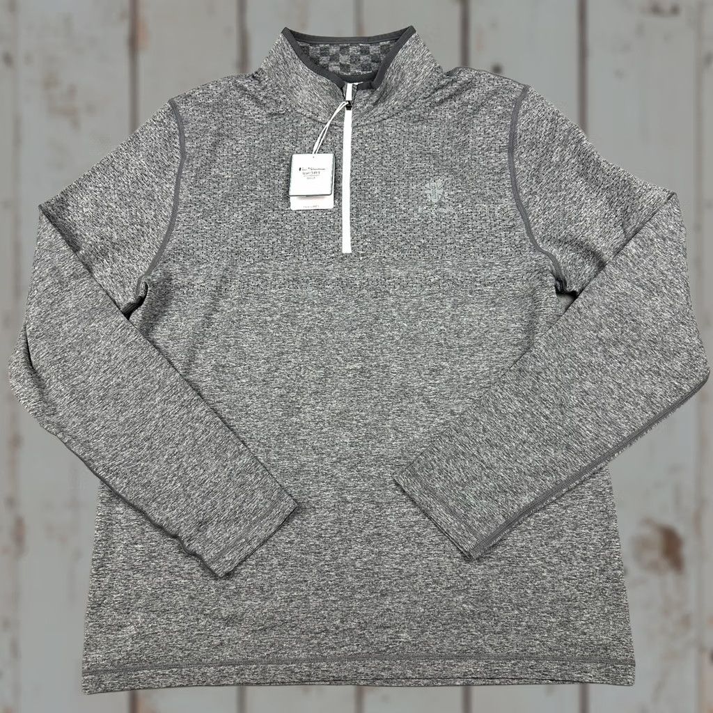 Ben Sherman Ben Sherman Sport Sweater Men Medium Grey 1/4 Zip Golf Pullover Nylon Seamless Size US M / EU 48-50 / 2 - 1 Thumbnail