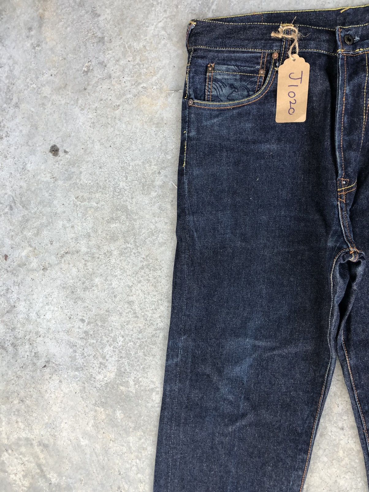 RMC Jeans Red Monkey Company Embroidered Jeans Distressed Jeans Size US 34 / EU 50 - 4 Thumbnail