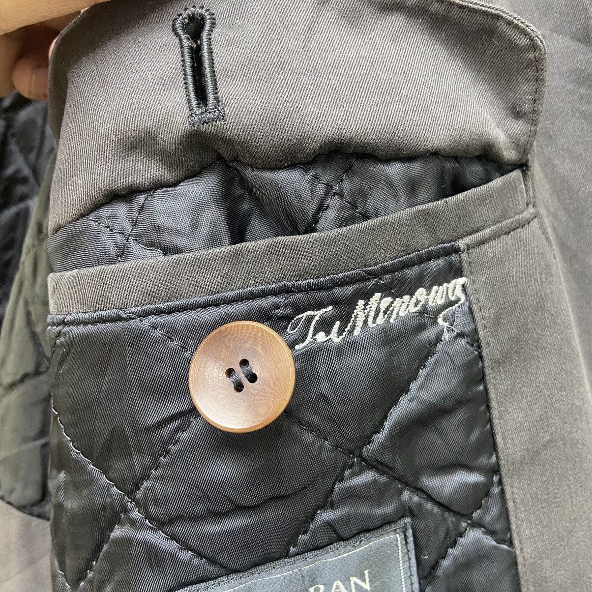 Japanese Brand Japanese Brand Durban Yohji Yamamoto Long Coat Size US L / EU 52-54 / 3 - 14 Thumbnail