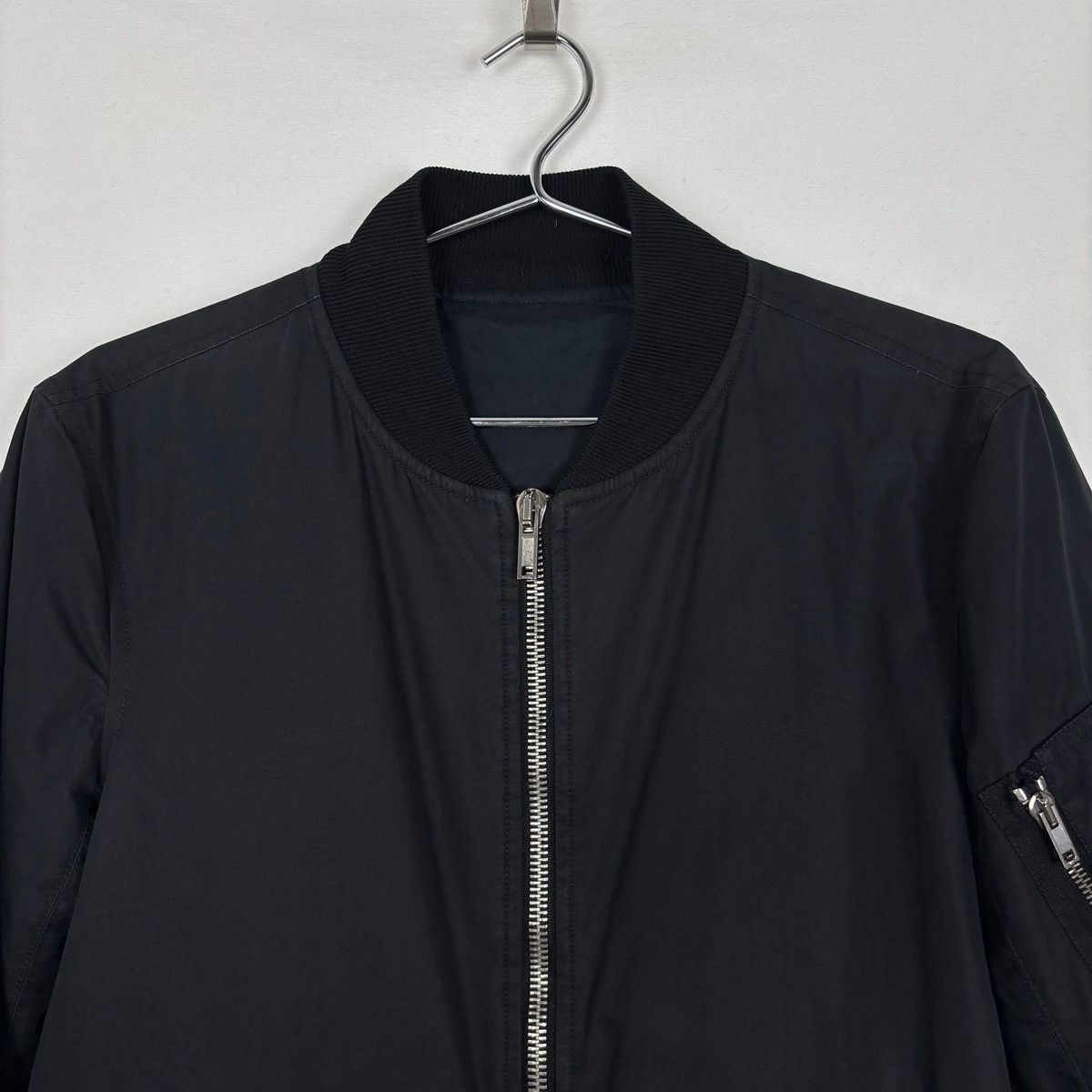 Rick Owens FW10 Rick Owens “PLINTH” Bomber Jacket Size US S / EU 44-46 / 1 - 4 Thumbnail