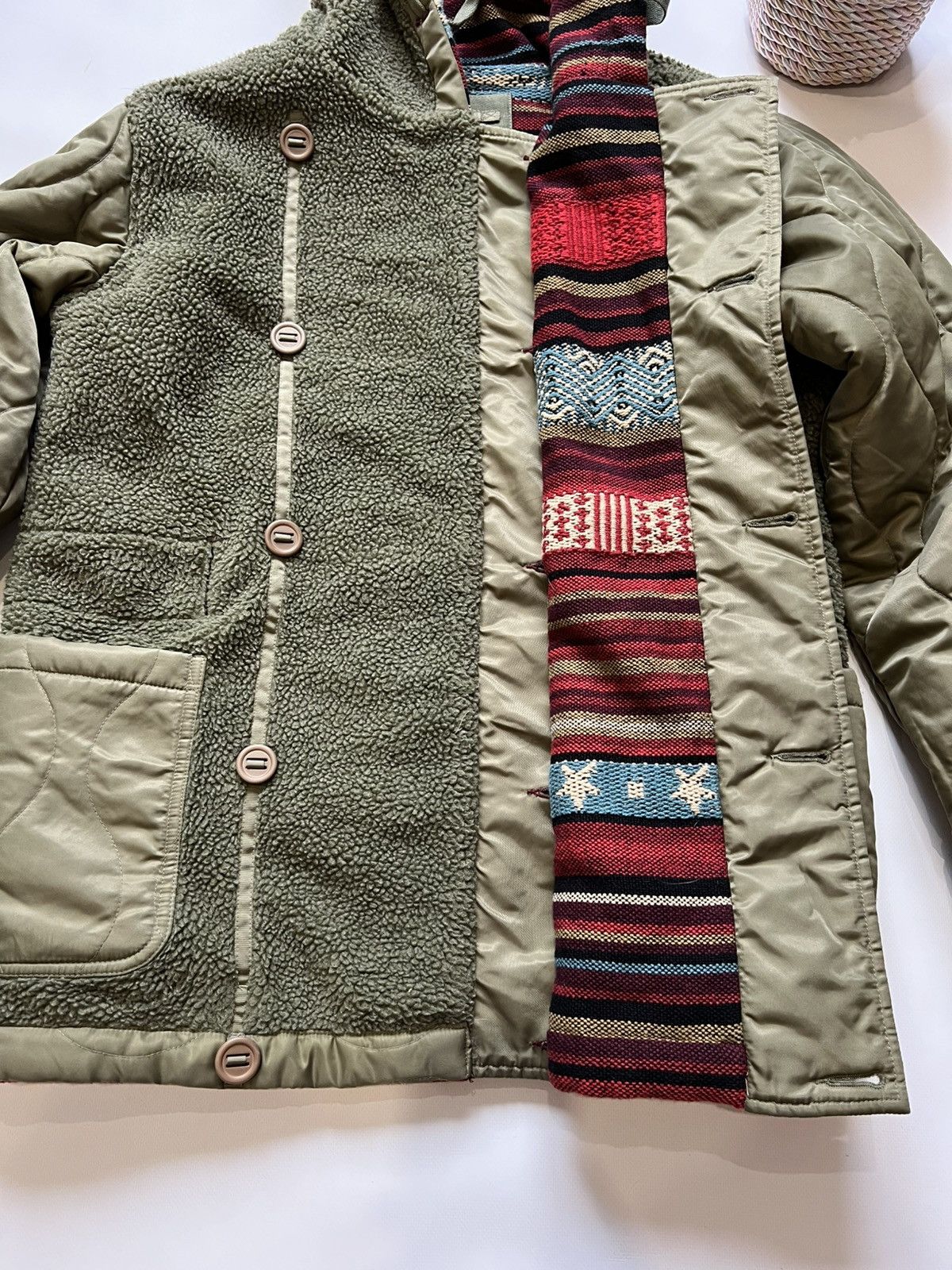 Maharishi Maharishi Hill Tribe Reversible Parka Lama Jacket Mens Size US S / EU 44-46 / 1 - 14 Thumbnail