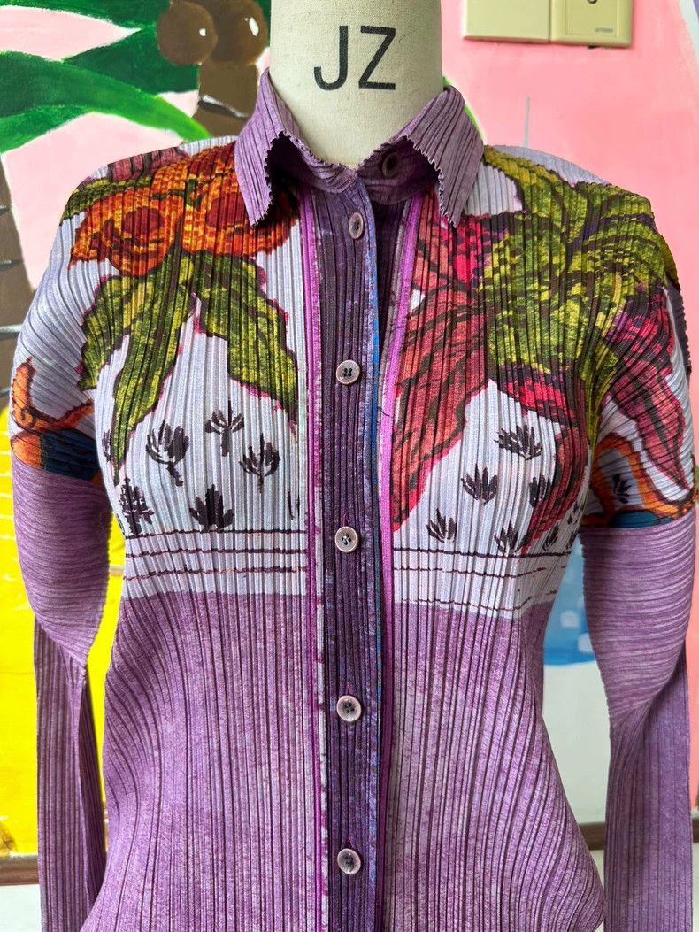 Issey Miyake Issey Miyake Peony shirt coat Size XL / US 12-14 / IT 48-50 - 3 Thumbnail