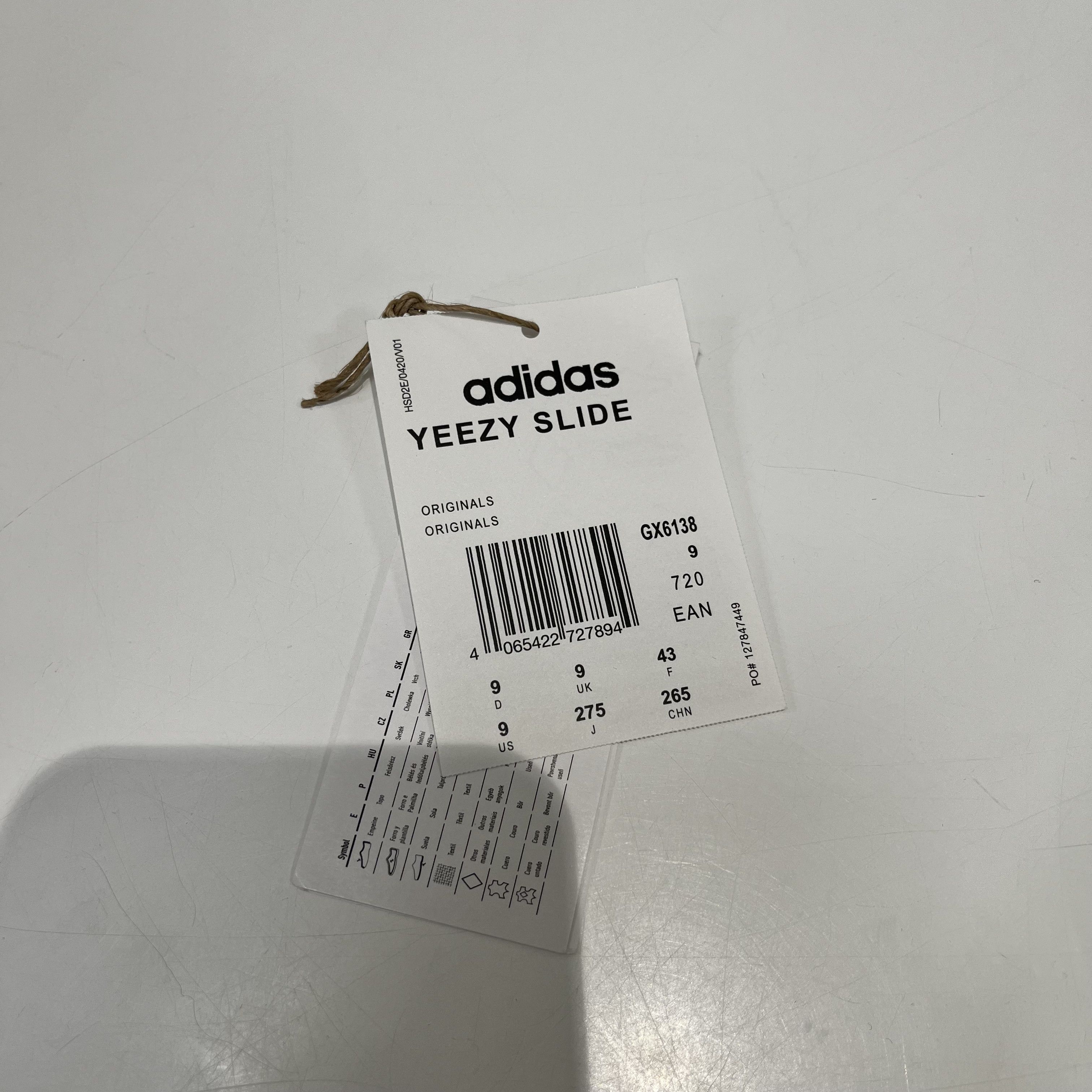 Adidas Adidas Yeezy Slide Glow Green Size US 9 / EU 42 - 15 Thumbnail