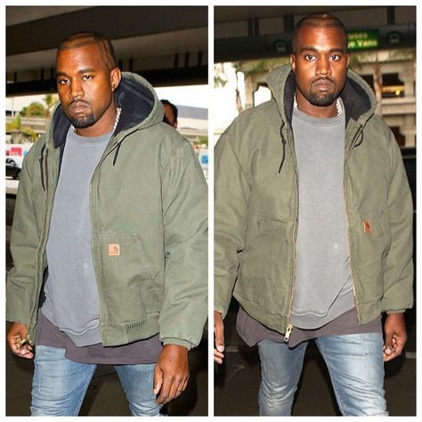 Kanye on sale carhartt jacket