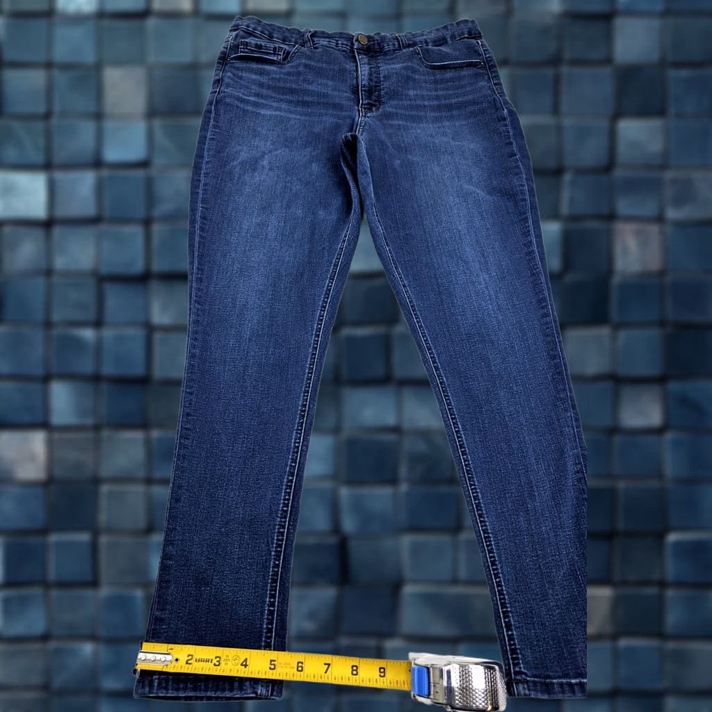 Vintage Buckle Parker High Rise Skinny Ankle Jeans Women 36 Blue Stretch Denim 28" Inseam Buckle BKE Parker Size 25" / US 0 / IT 36 - 1 Thumbnail