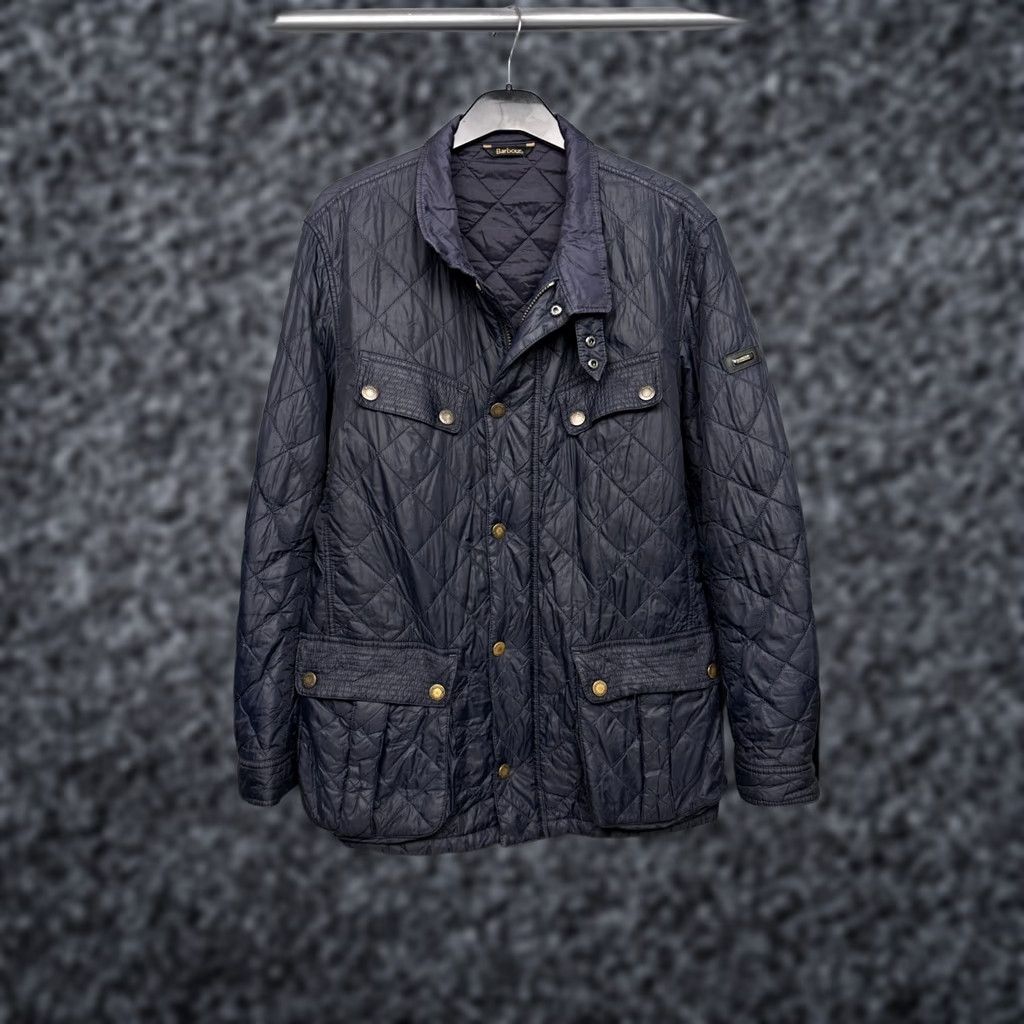 Barbour Barbour Barbour International Ariel Profile Mens Quilted Jacket L Jacket Mens Barbour International Ariel Profile Quilted Jacket L Multicolor 90s Size US L / EU 52-54 / 3 - 1 Thumbnail