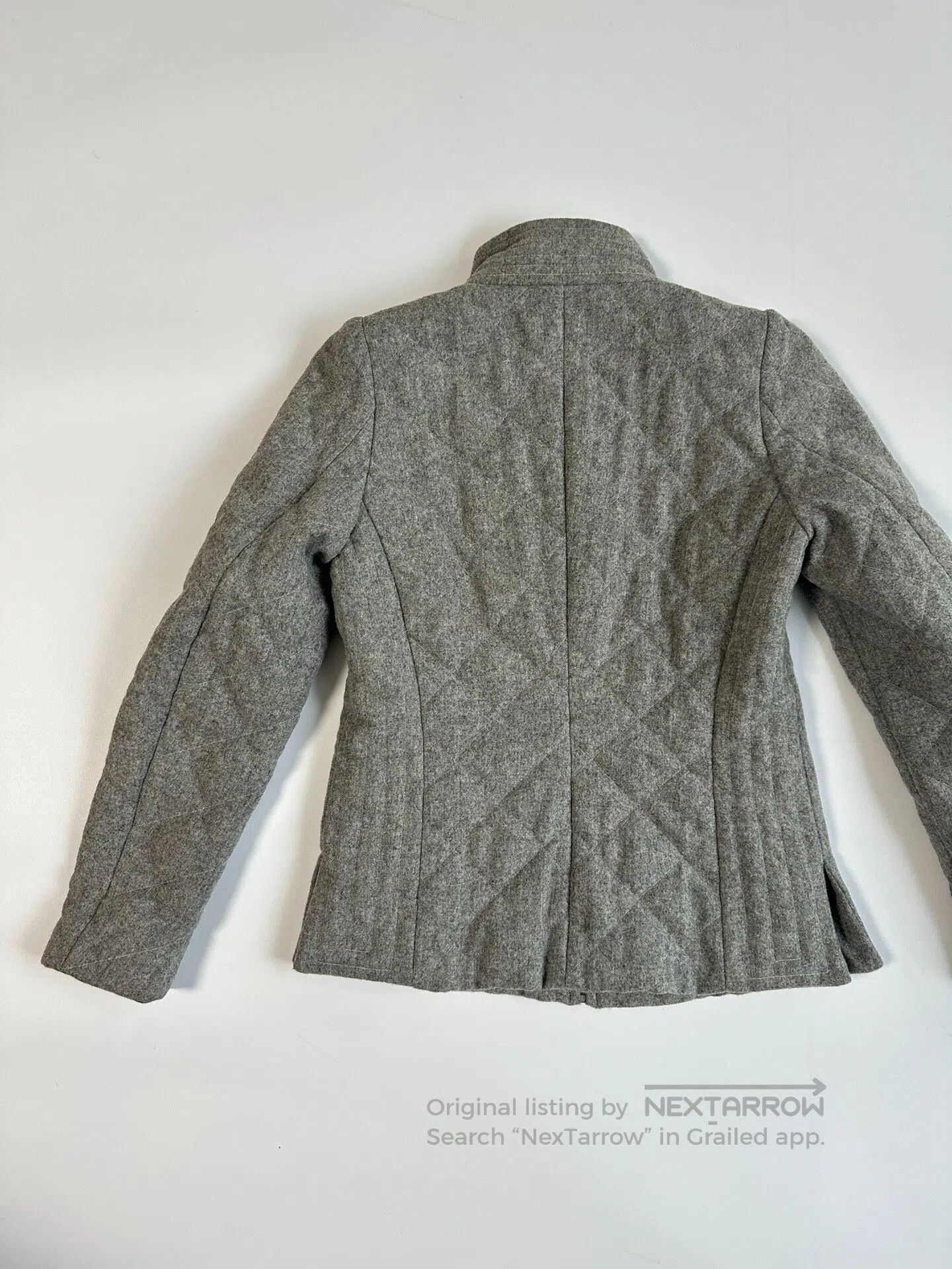 Dries Van Noten DRIES VAN NOTEN Leica-style wool pad shoulder jacket| Size M / US 6-8 / IT 42-44 - 3 Thumbnail