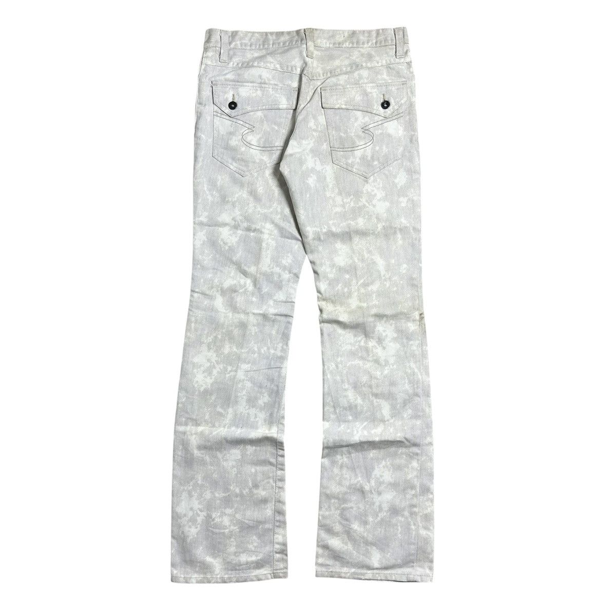 Japanese Brand Semantic Design Acid Wash Flare Size US 31 - 2 Thumbnail