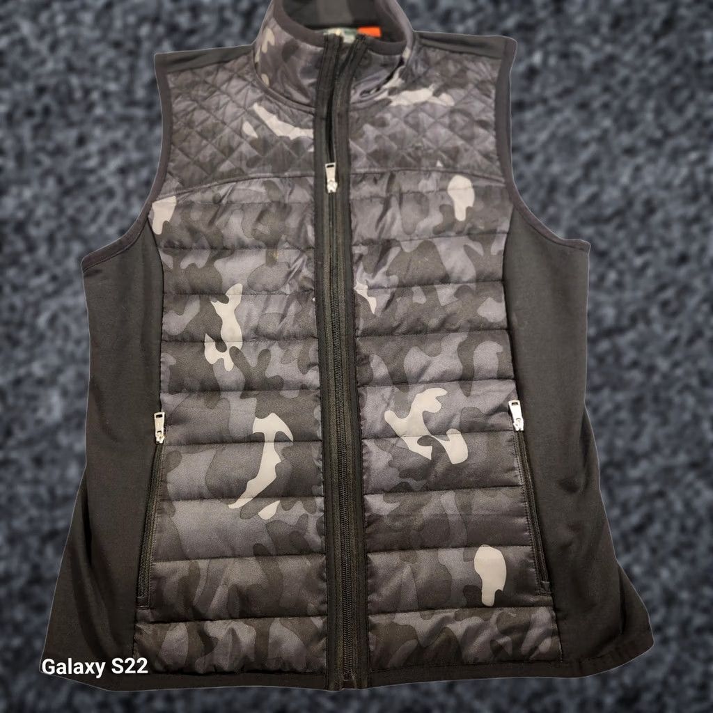Ralph Lauren Ralph Lauren L-RL Lauren Active Vest Womens XL Puffer Camo Quilted Full Zip Size XL / US 12-14 / IT 48-50 - 1 Thumbnail