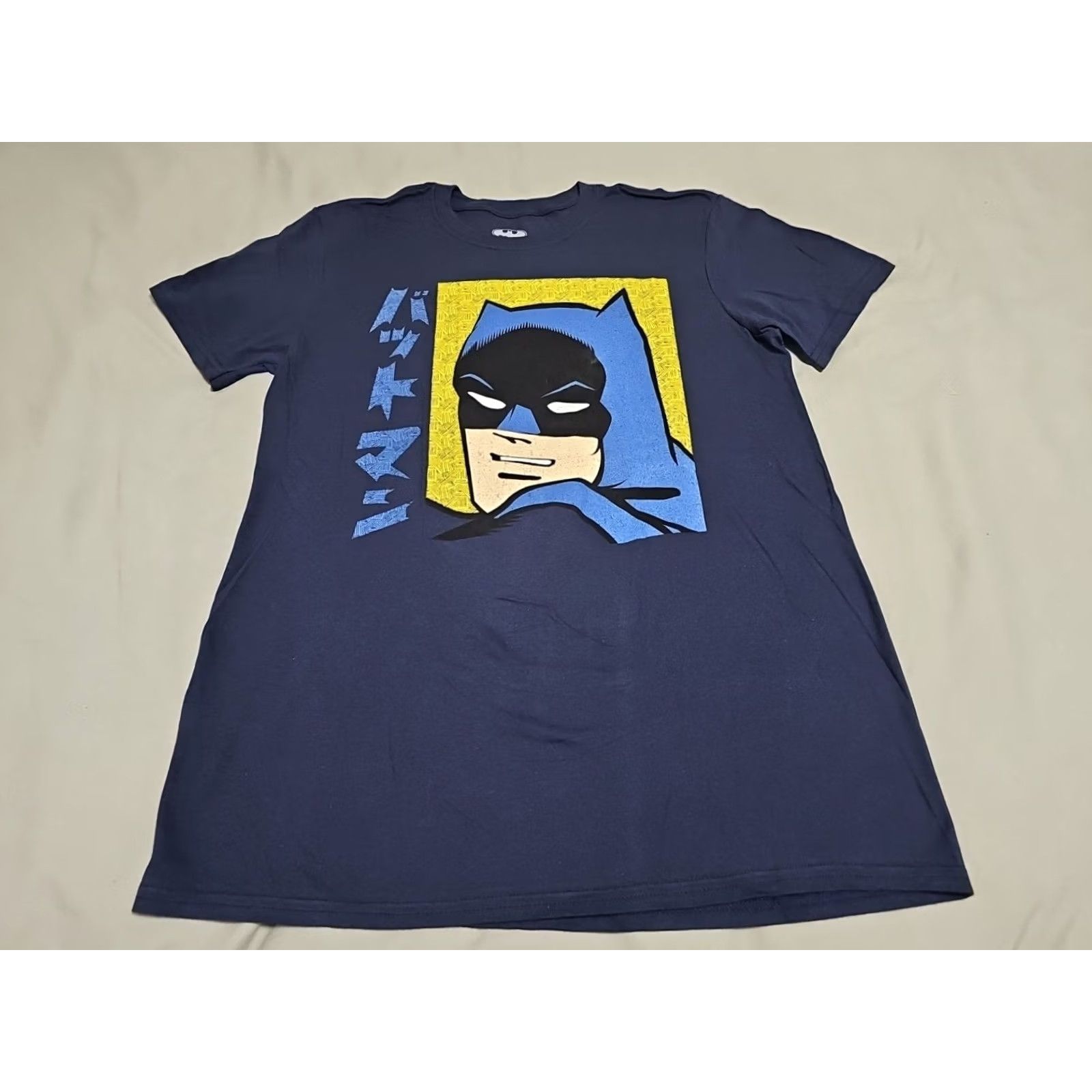 Etro Batman T-Shirt Short Sleeve Crew Neck Blue - Graphic Print - Batman - Medium - Unisex Adults - Comics Geek Retro Size US M / EU 48-50 / 2 - 2 Thumbnail