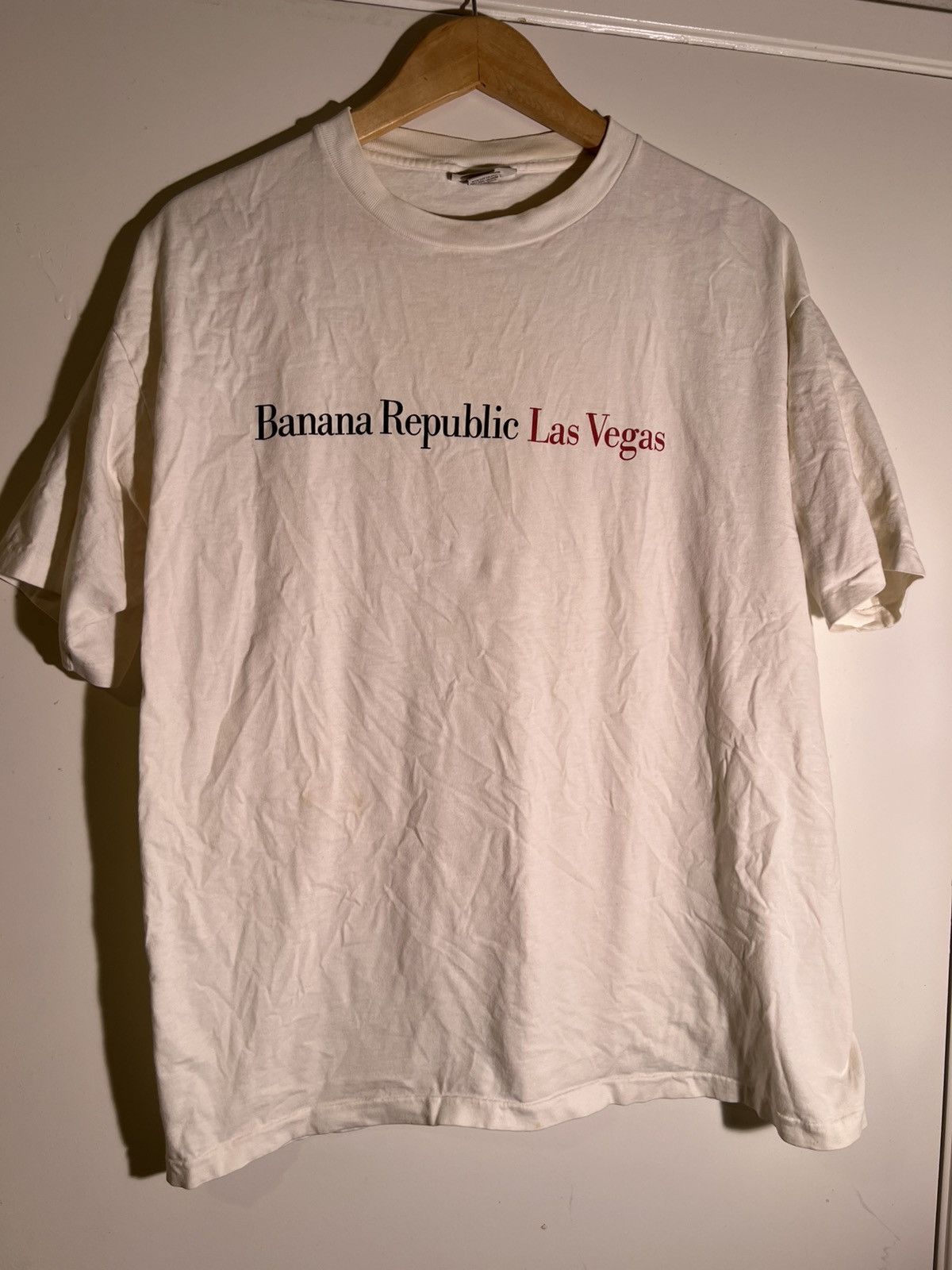 Vintage 90’s 2000’s Y2K VTG Vintage Banana Republic Las Vegas Shirt Size US XL / EU 56 / 4 - 1 Thumbnail