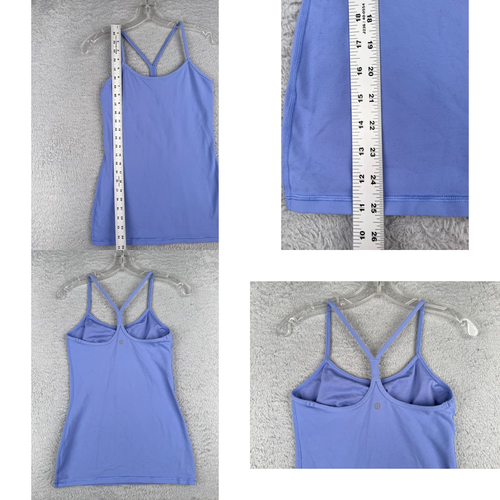Lululemon Lululemon Shirt Women 6 Purple Power Y Tank Running Gym Yoga Workout Size M / US 6-8 / IT 42-44 - 8 Thumbnail