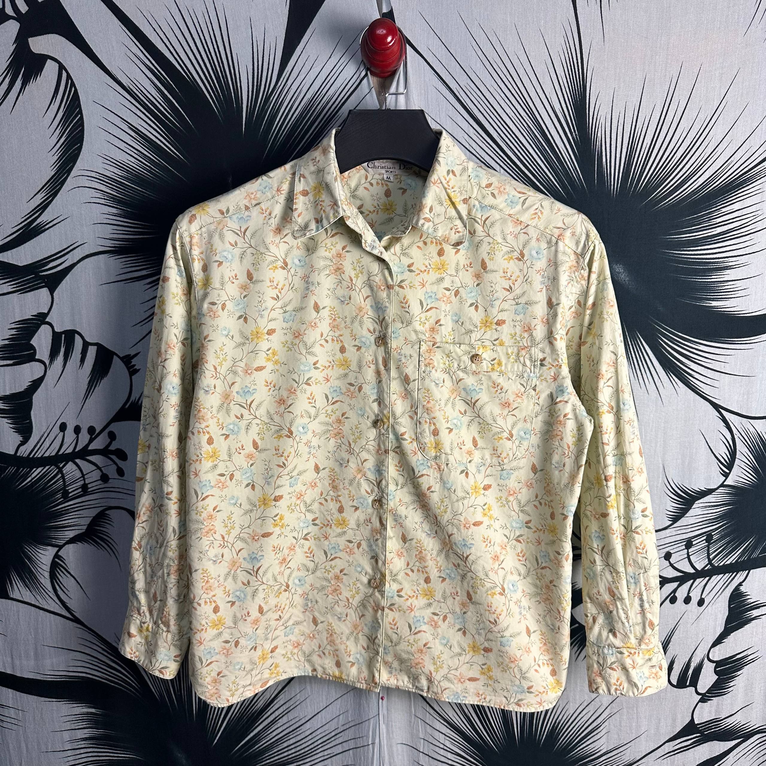 Christian Dior Monsieur Christian Dior Men Linen Gray Guayabera 4