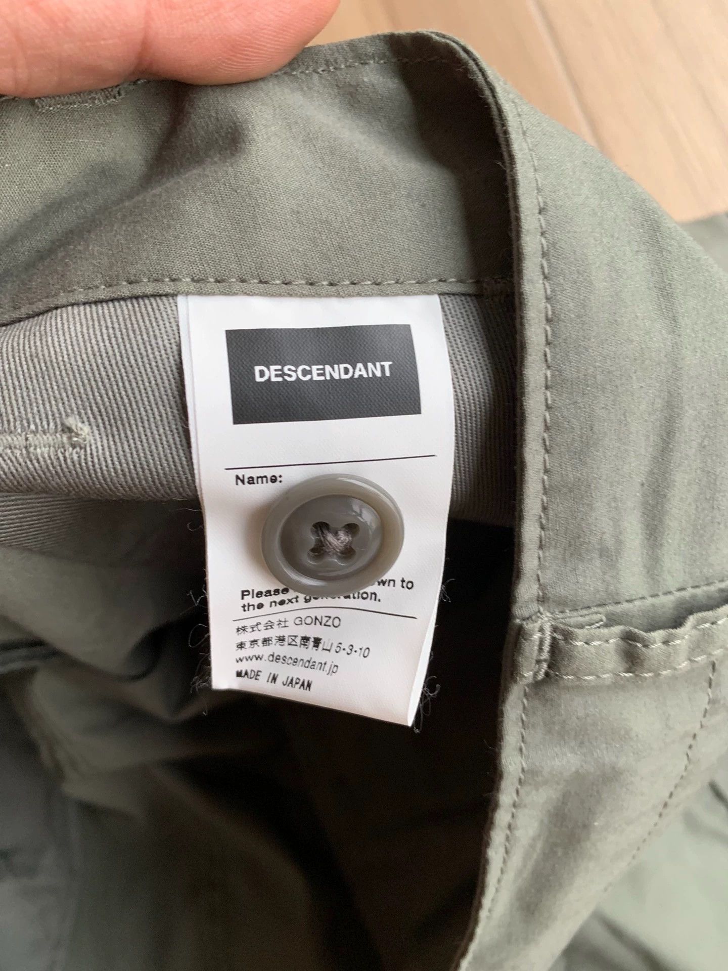 Descendant DCDT BUCKET 6pocket Cargo Shorts Men's 24SS Size 3 Size US 34 / EU 50 - 5 Thumbnail