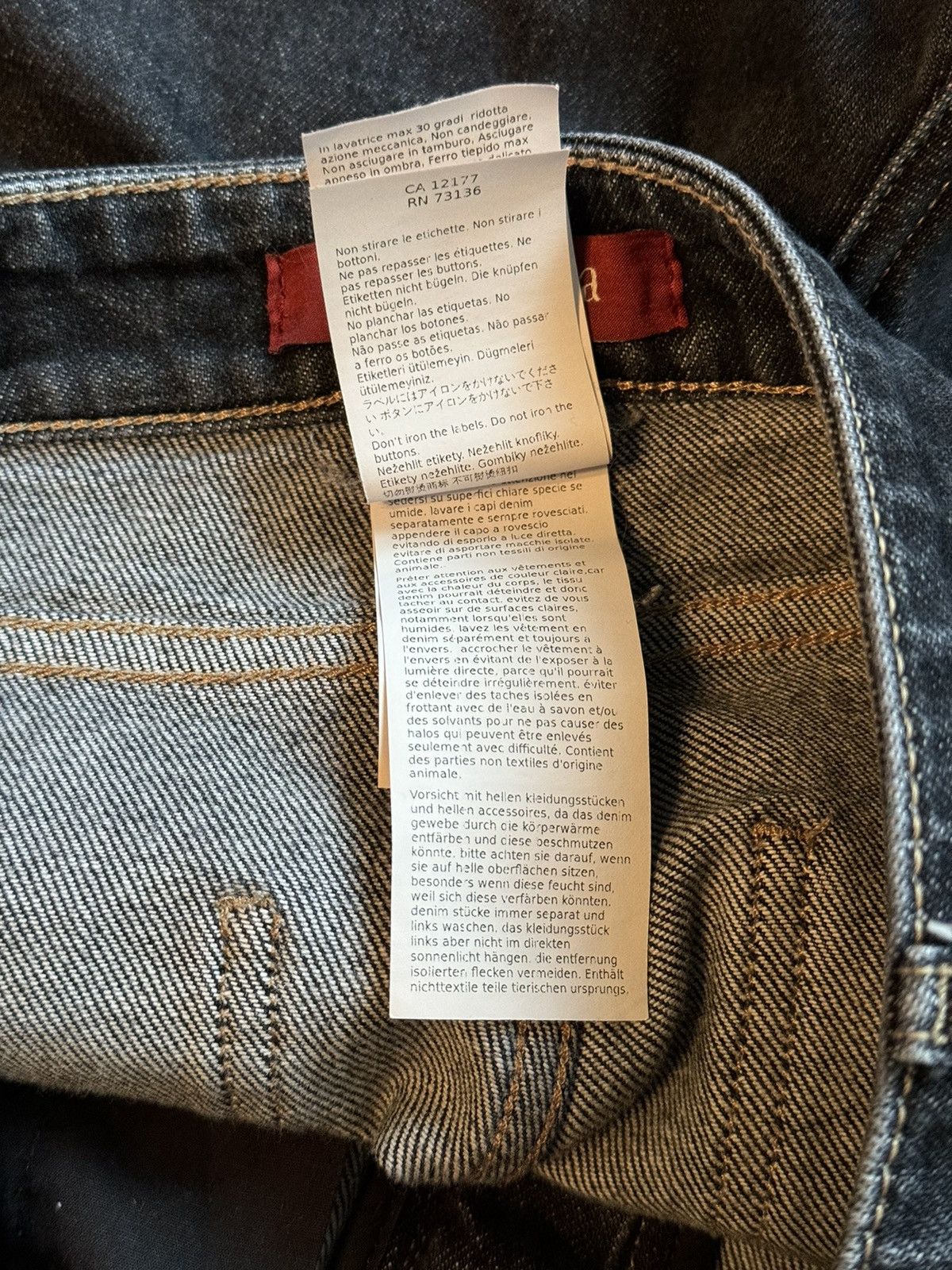 Designer × Max Mara × Weekend Max Mara Max Mara Studio straight fit jeans denim Size 25" / US 0 / IT 36 - 8 Thumbnail