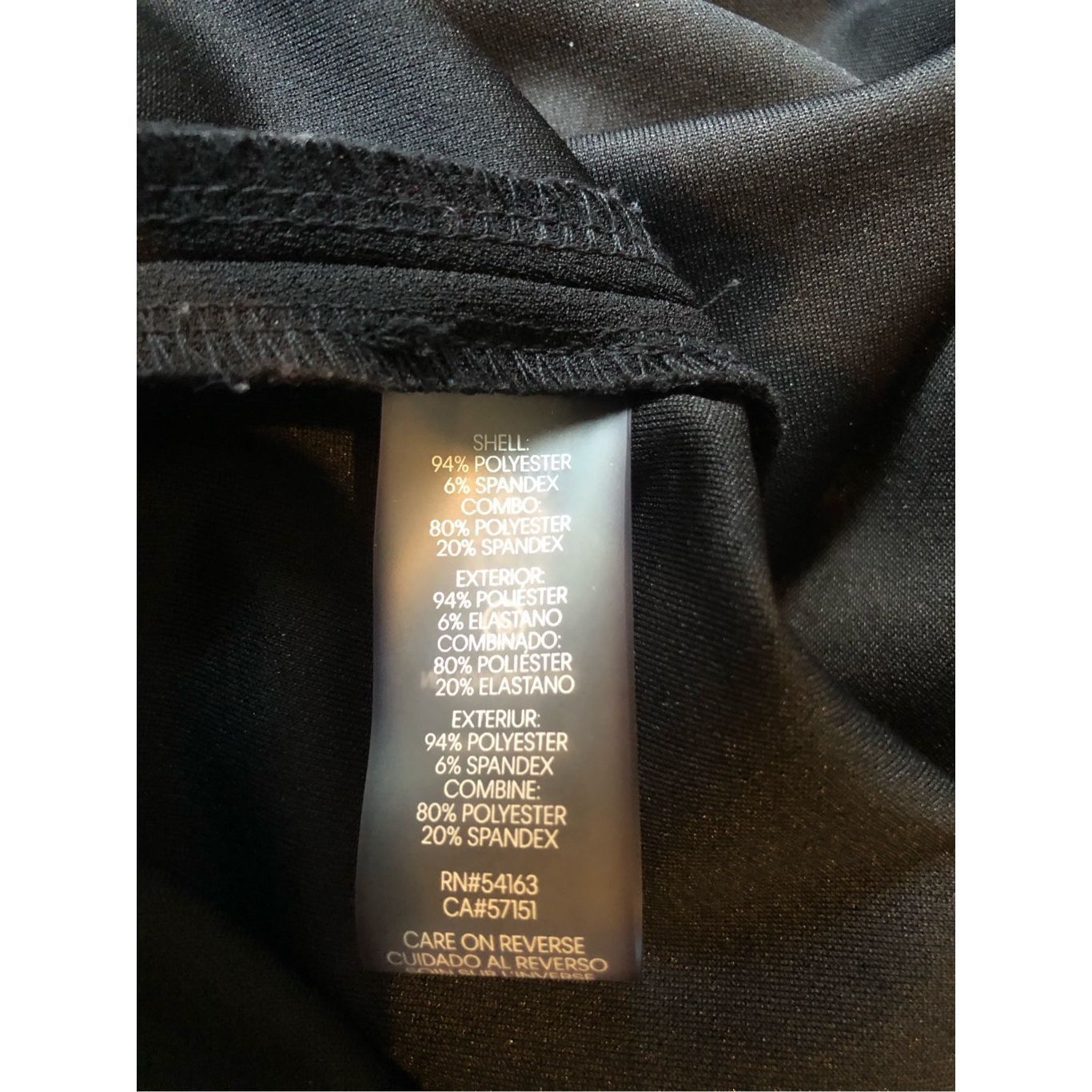 Calvin Klein Calvin Klein Women’s Elegant Black Flare Sleeve Striped Mesh Size M / US 6-8 / IT 42-44 - 7 Thumbnail