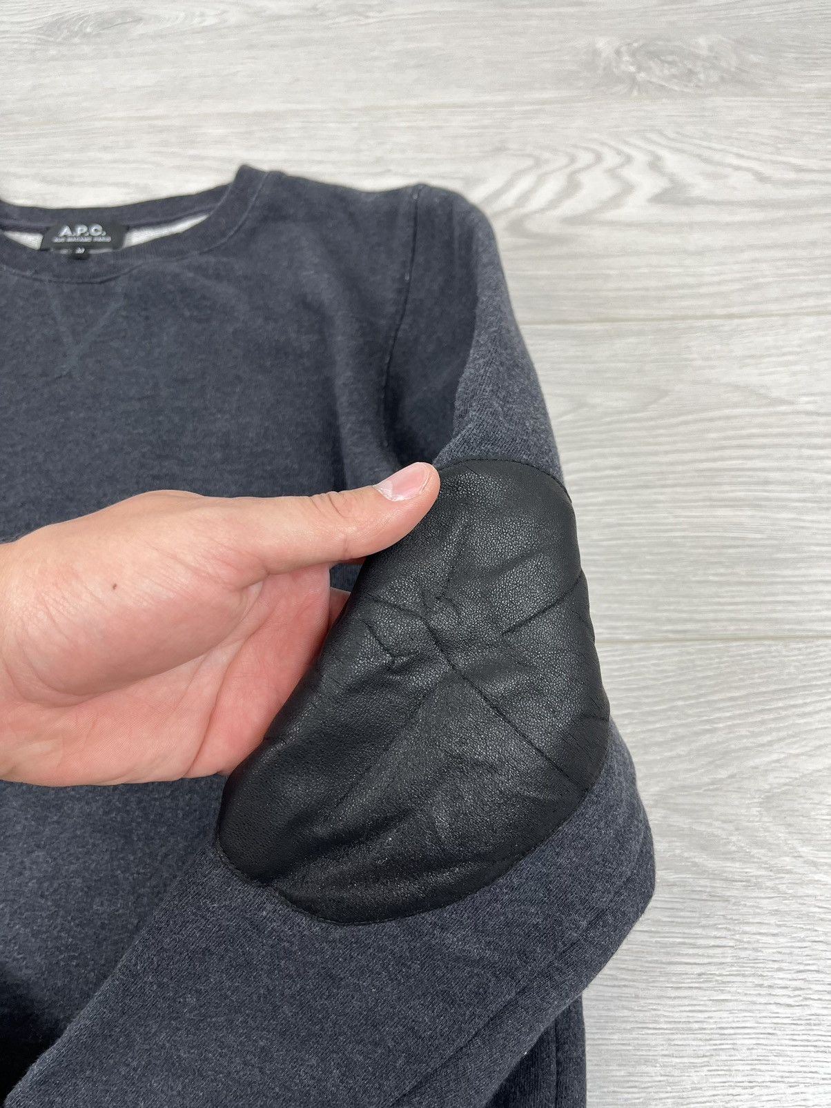 A.P.C. × Designer A.P.C. Basic Grey Crew Neck Sweatshirt Size US M / EU 48-50 / 2 - 7 Thumbnail